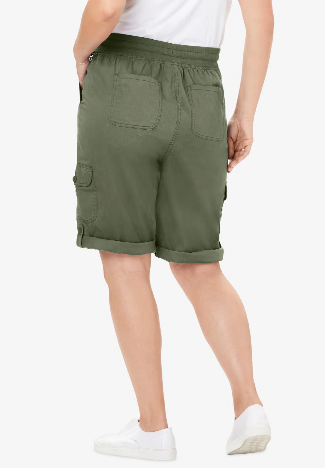 Convertible Length Cargo Bermuda/Short