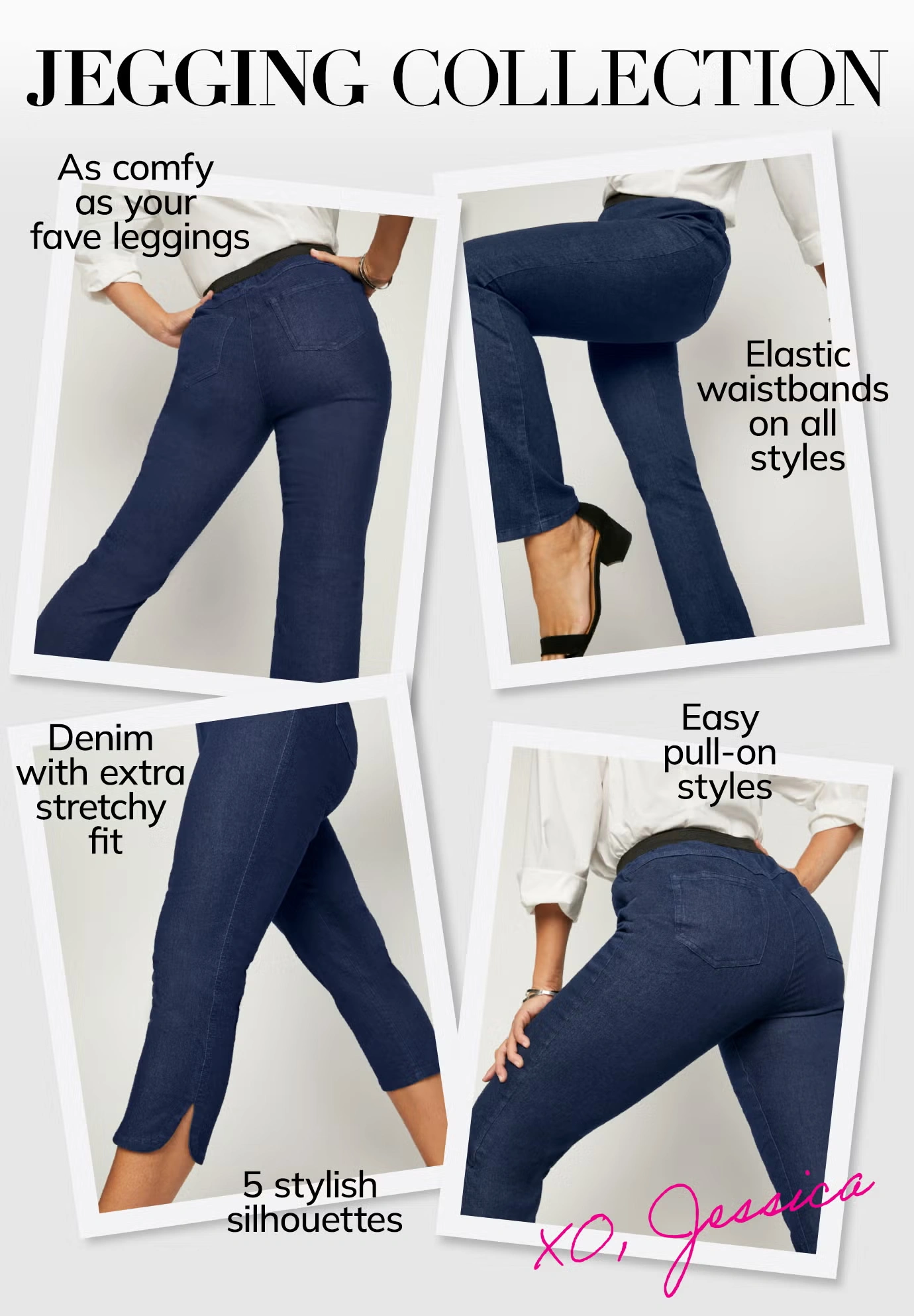 Stretch Denim Crop Jeggings 4 Stretch Denim Crop Jeggings