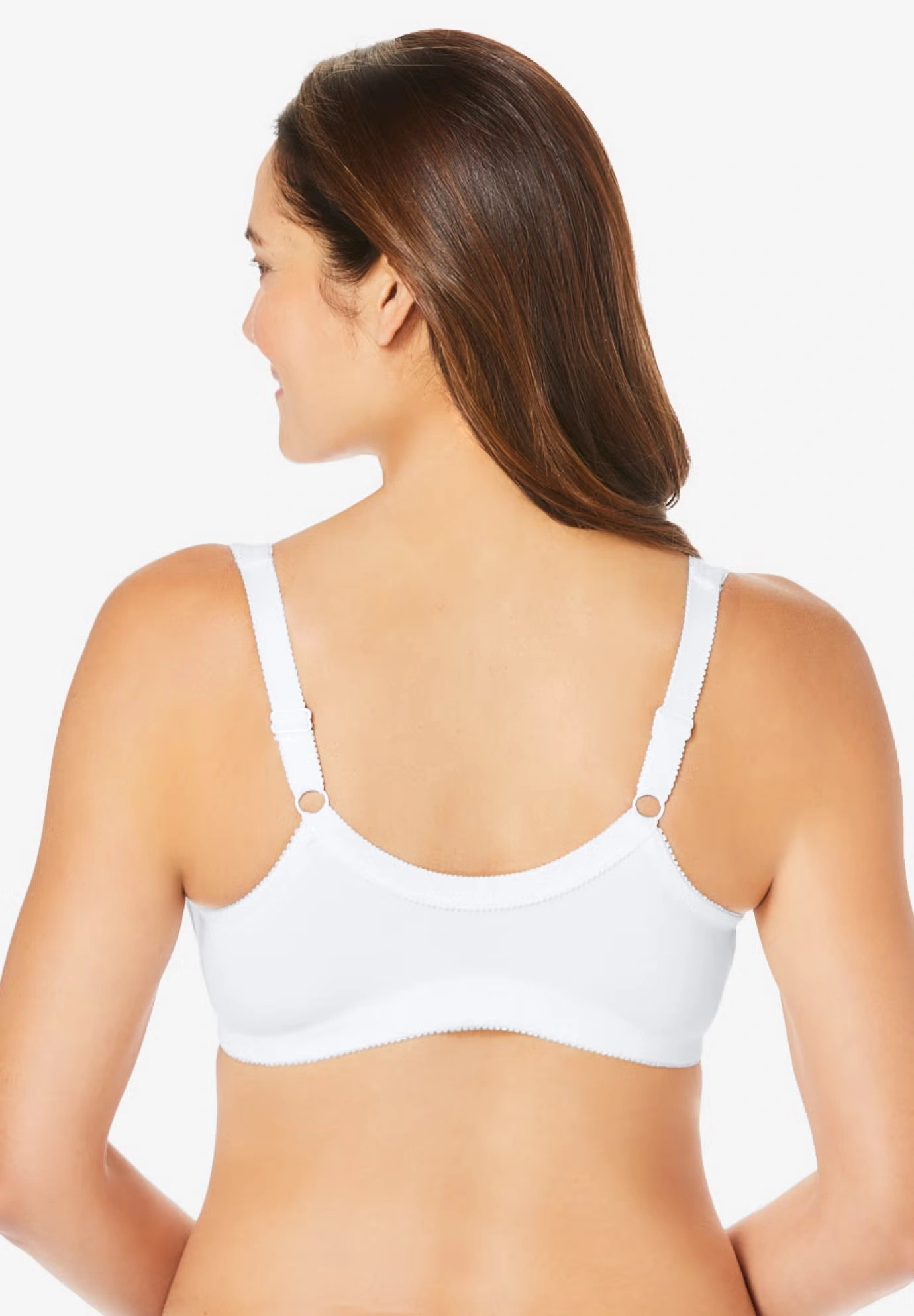 3-Pack Front-Close Cotton Wireless Bra