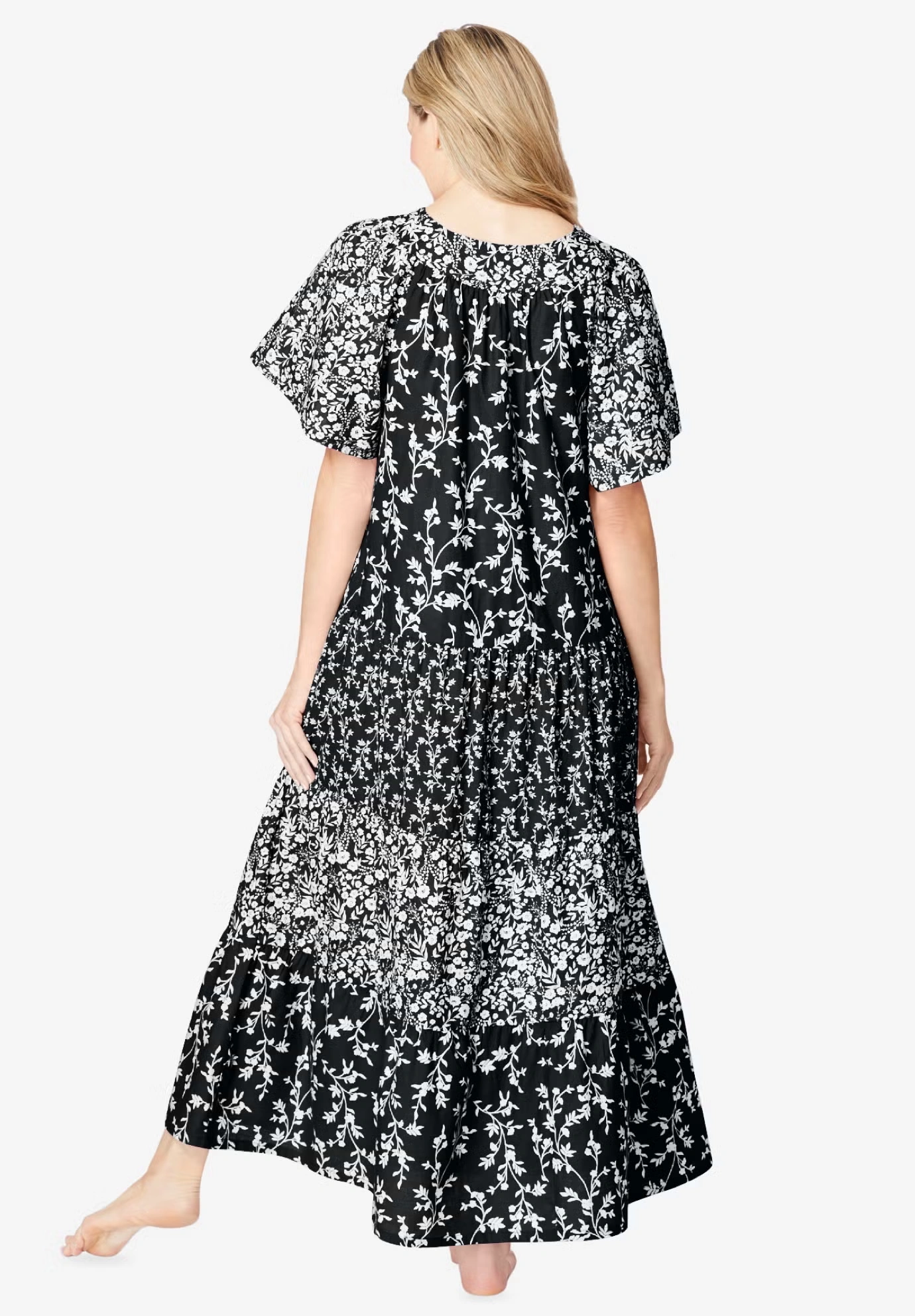 Long Tiered Print Lounger