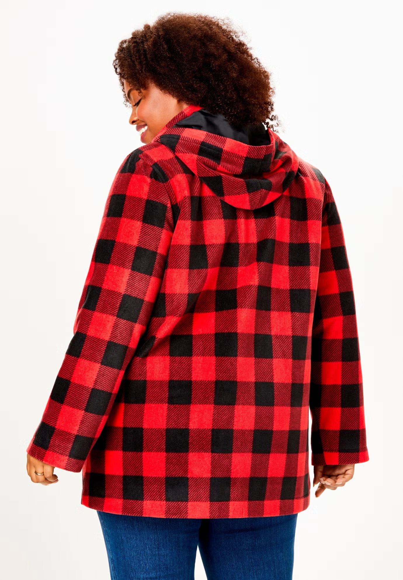 Hooded Fleece Coat