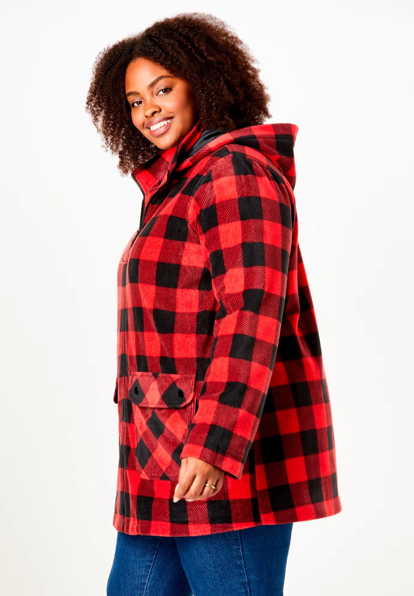 Hooded Fleece Coat 3 Hooded Fleece Coat