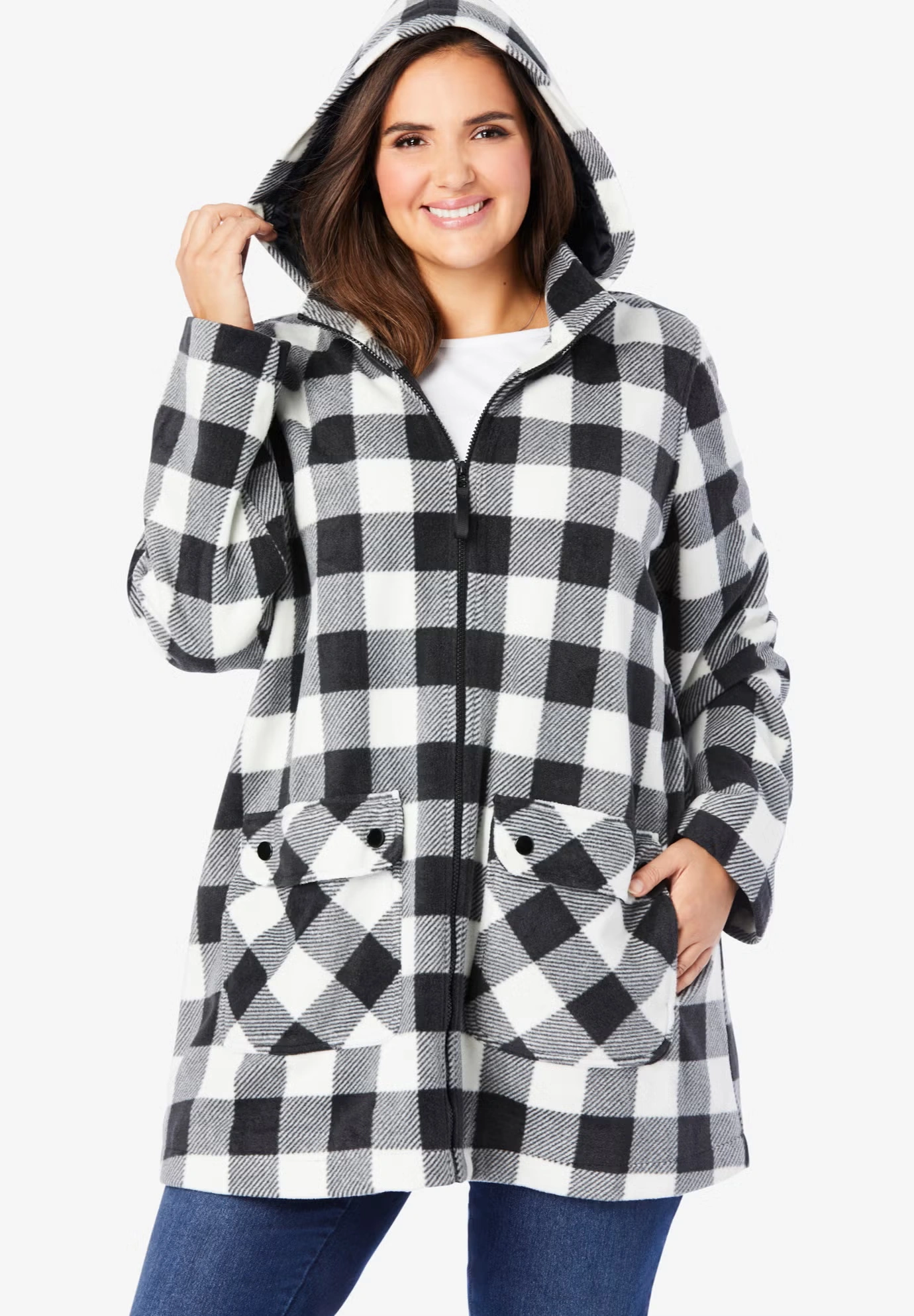 Hooded Fleece Coat 7 Hooded Fleece Coat
