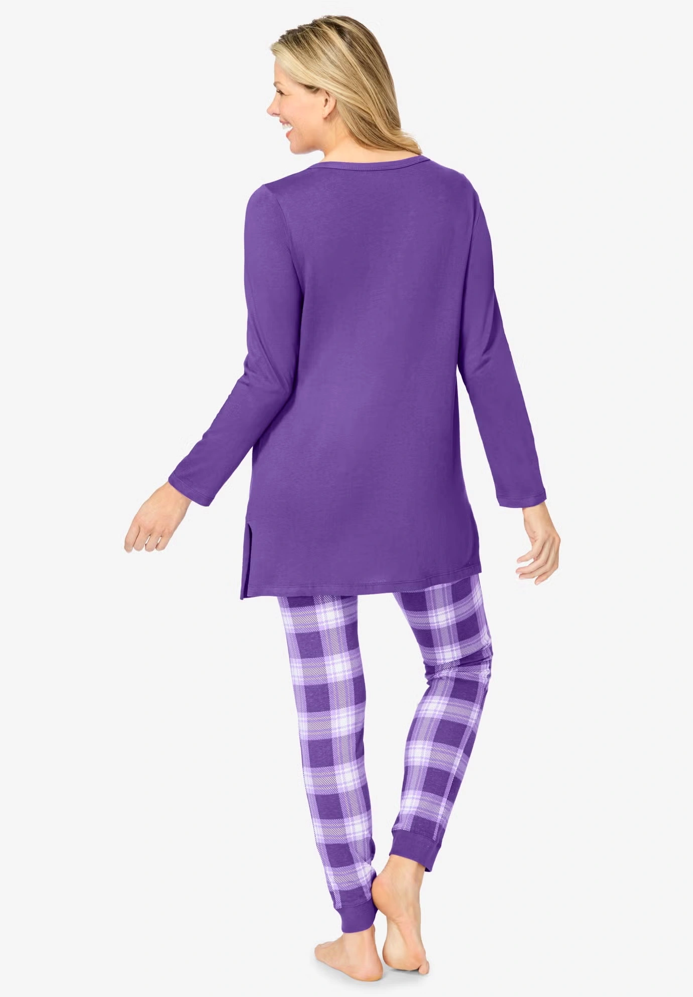 Henley Tunic & Jogger PJ Set