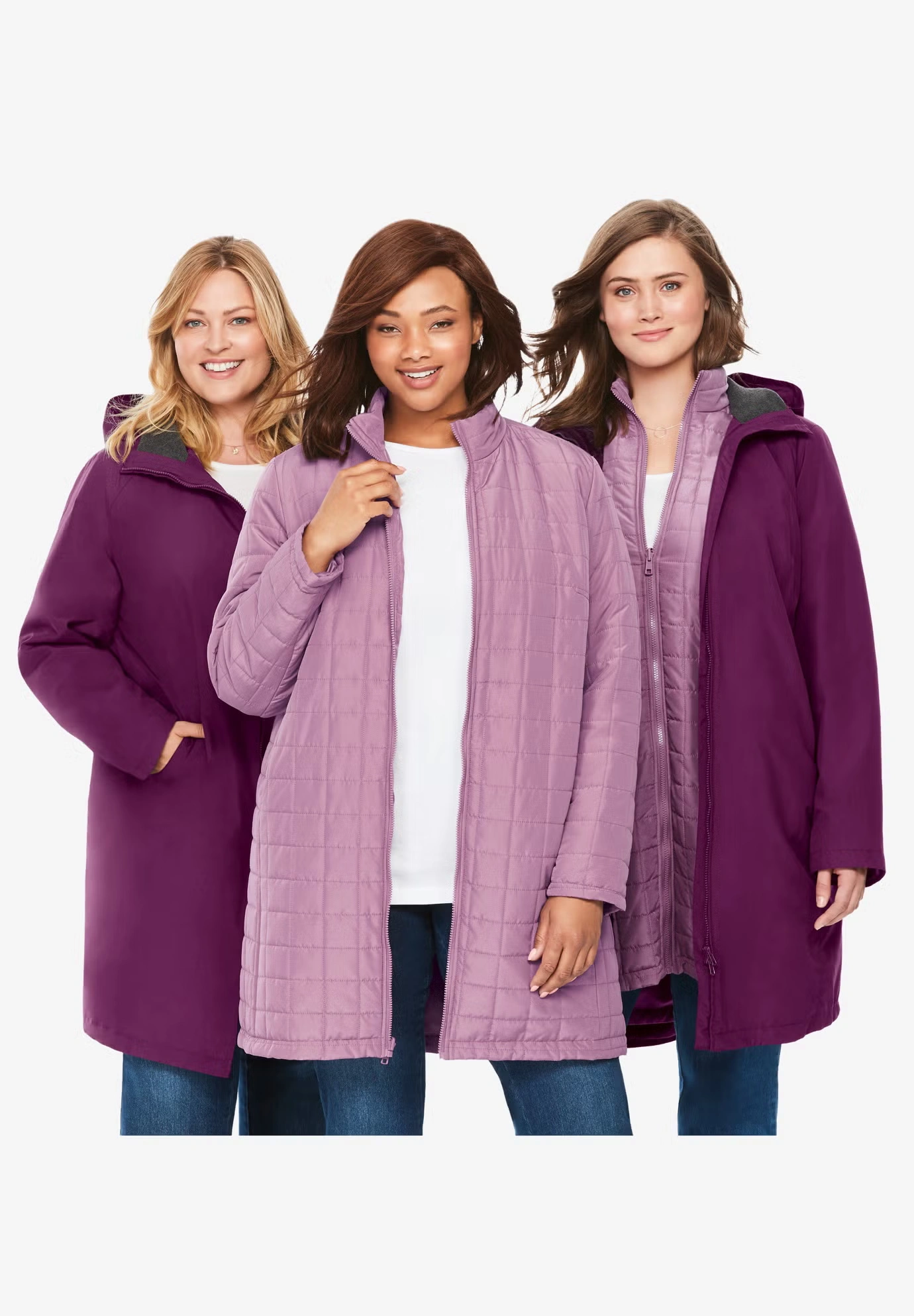 3-in-1 Hooded Taslon® Jacket 6 3-in-1 Hooded Taslon® Jacket