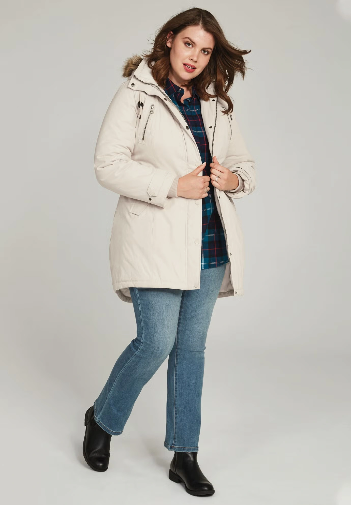 Modern A-line Parka 6 Modern A-line Parka