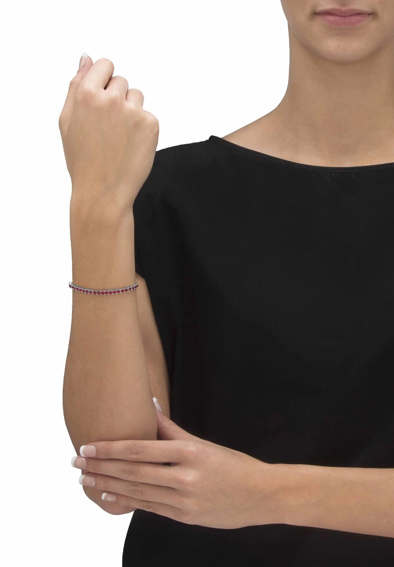 Silver Tone Bolo Bracelet (4mm), Simulated Birthstone 9.25" Adjustable 3 Silver Tone Bolo Bracelet (4mm), Simulated Birthstone 9.25" Adjustable