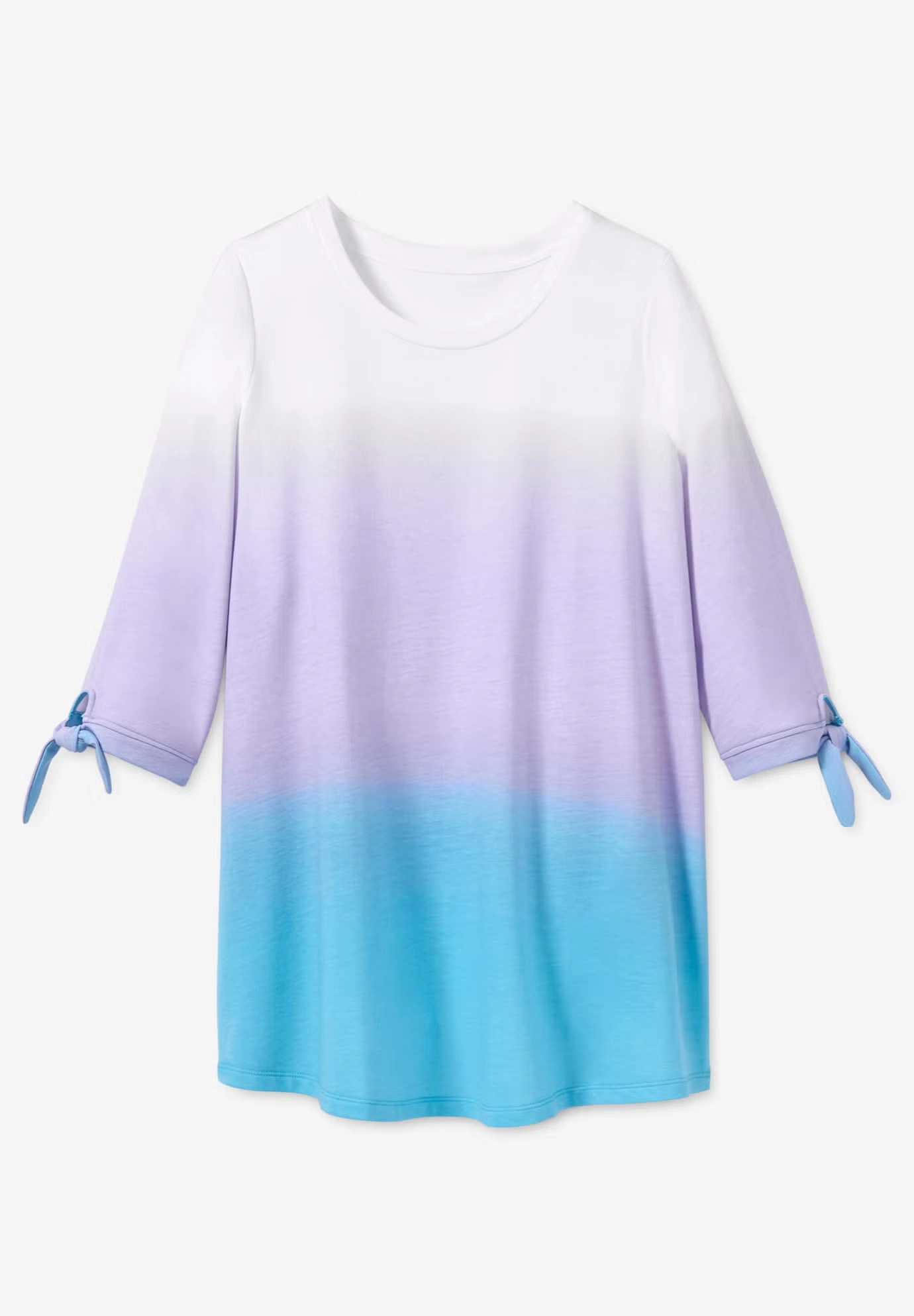 French Terry Tie-Sleeve Sweatshirt 4 French Terry Tie-Sleeve Sweatshirt