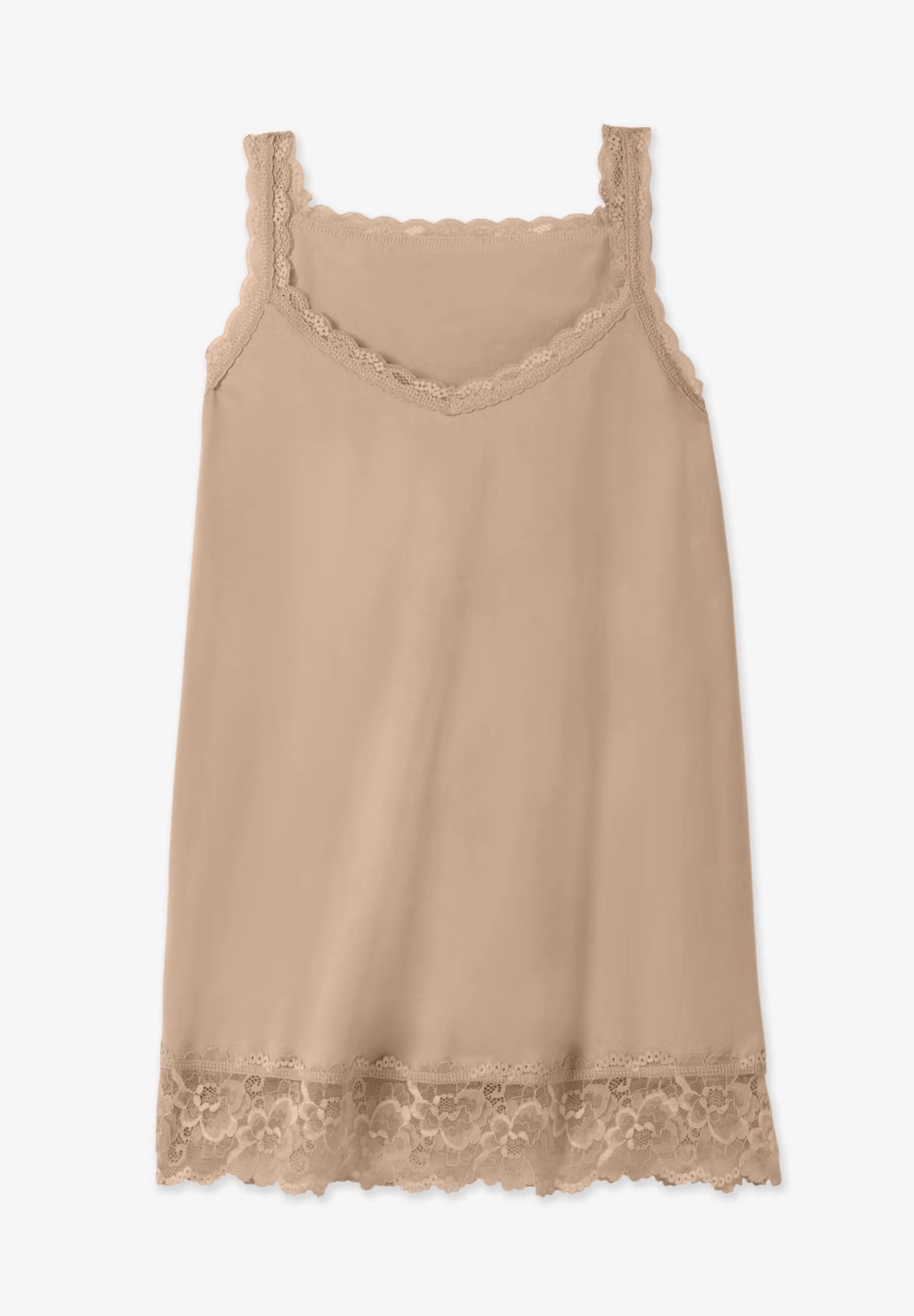 Lace-Trim V-Neck Tank 5 Lace-Trim V-Neck Tank