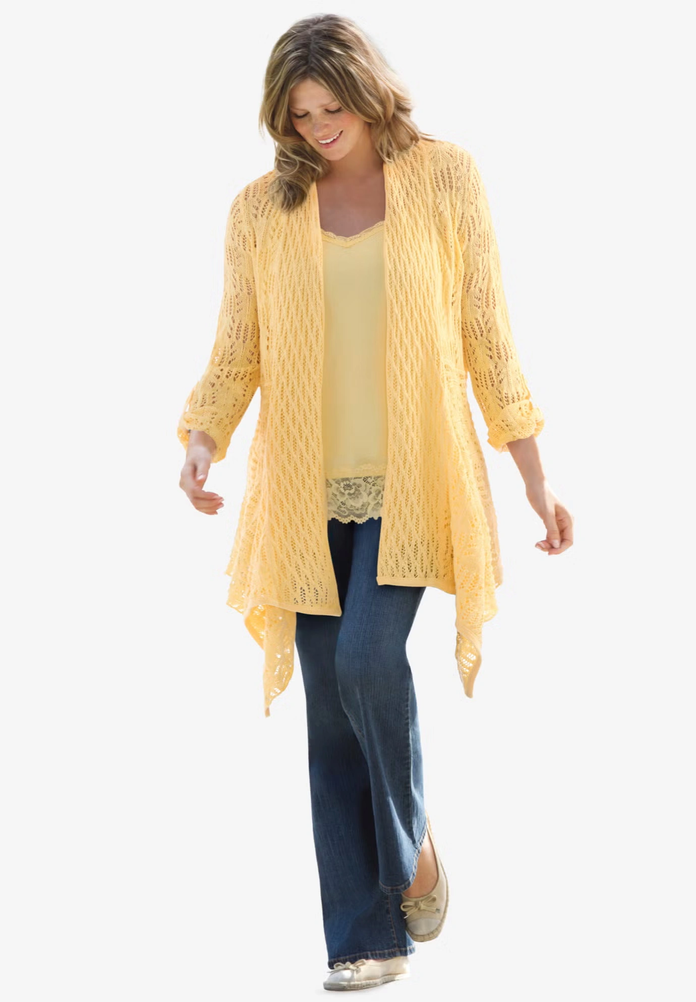 Lace-Trim V-Neck Tank 6 Lace-Trim V-Neck Tank