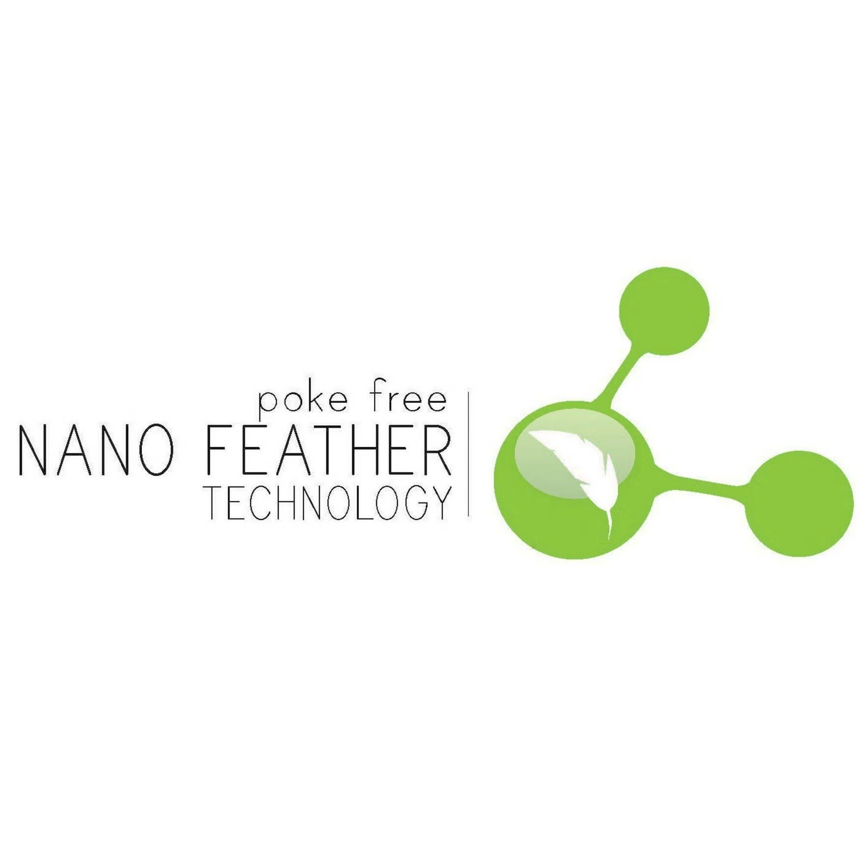 2 Pack Soft Knit Silver Duck Nano Feather Pillows