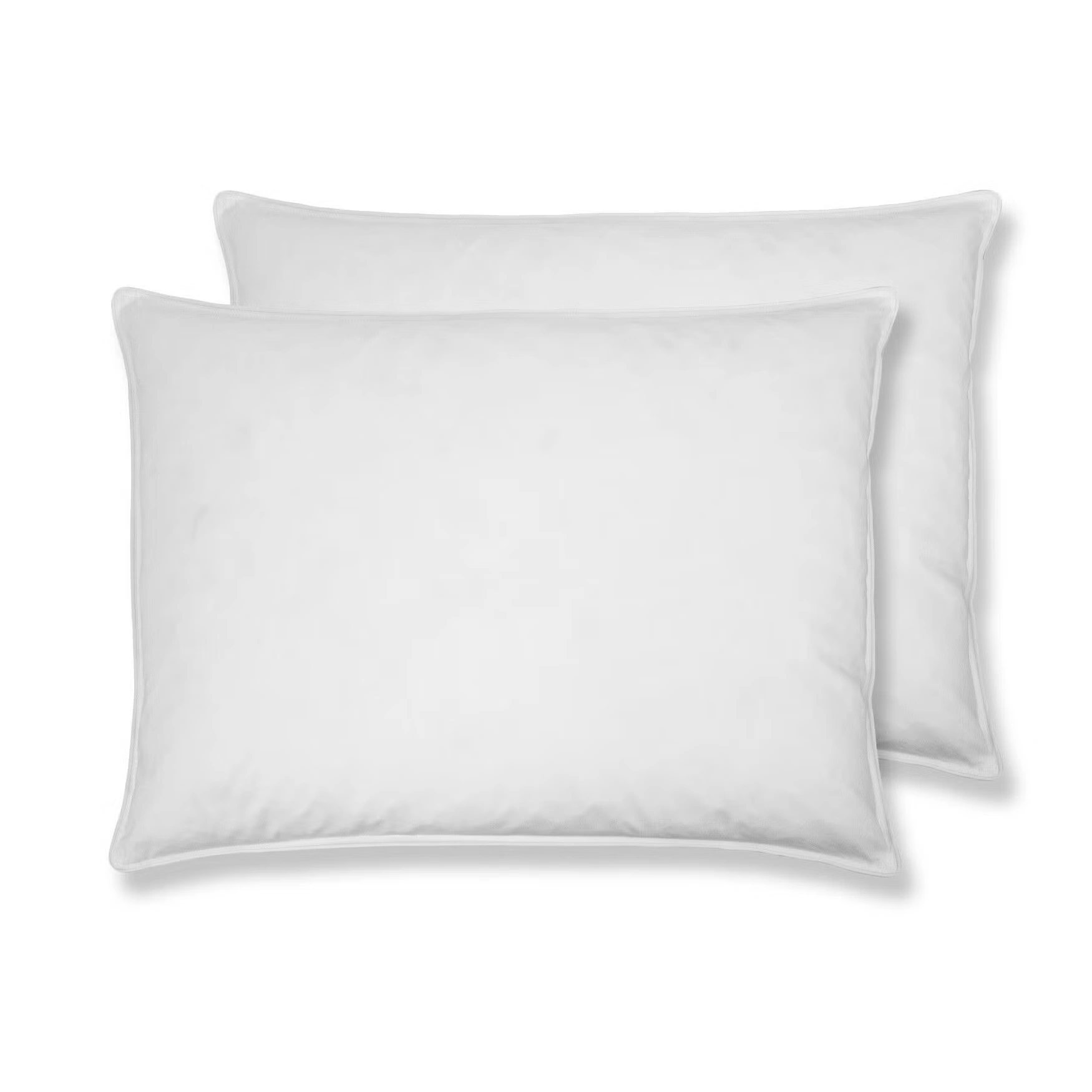 233 Thread Count White Goose Feather Pillow Twin Pack