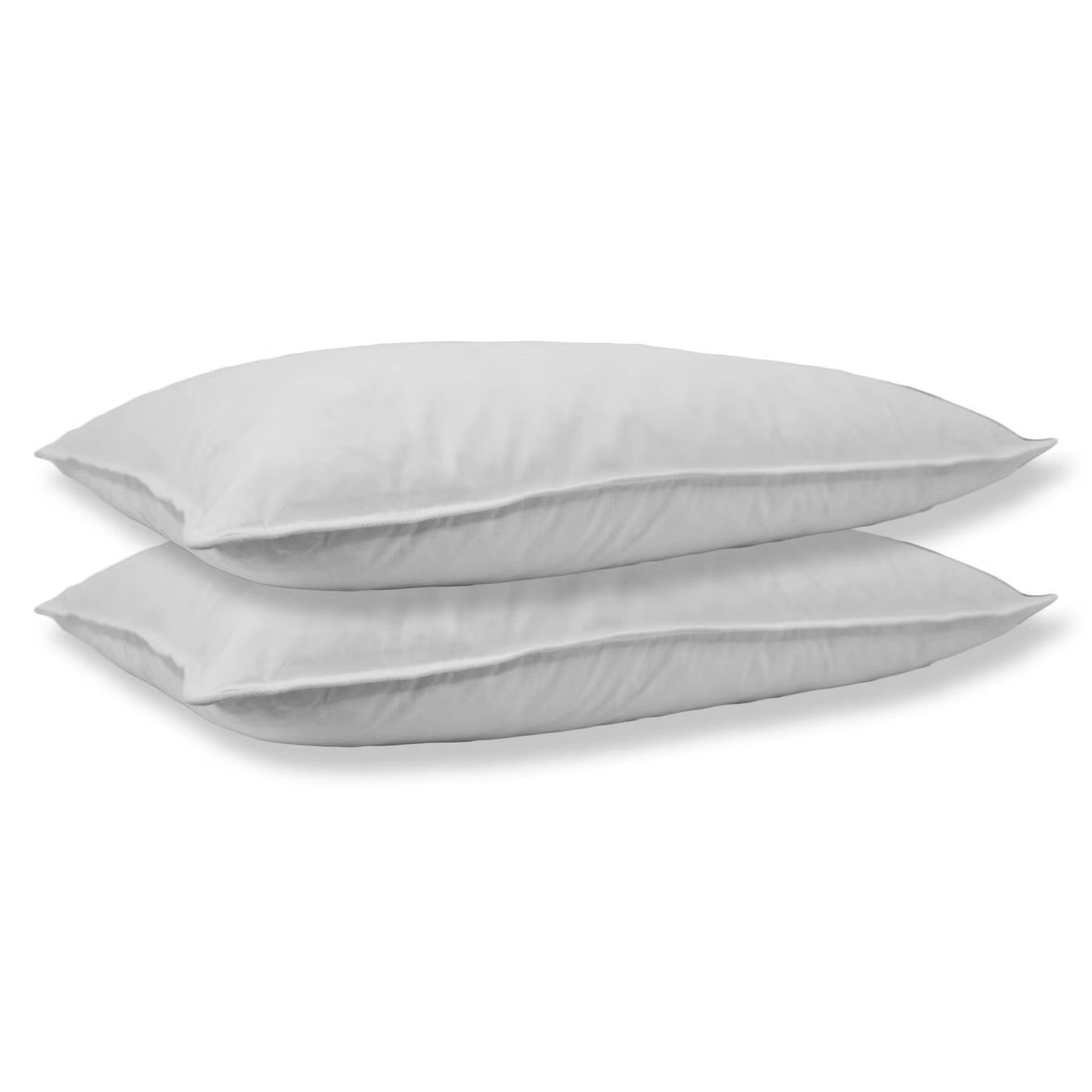 233 Thread Count White Goose Feather Pillow Twin Pack