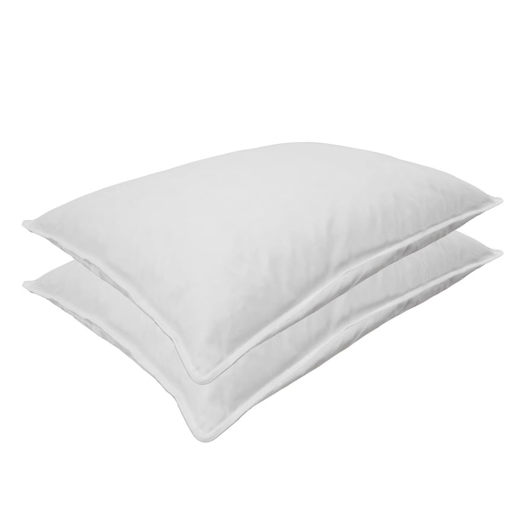 233 Thread Count White Goose Feather Pillow Twin Pack