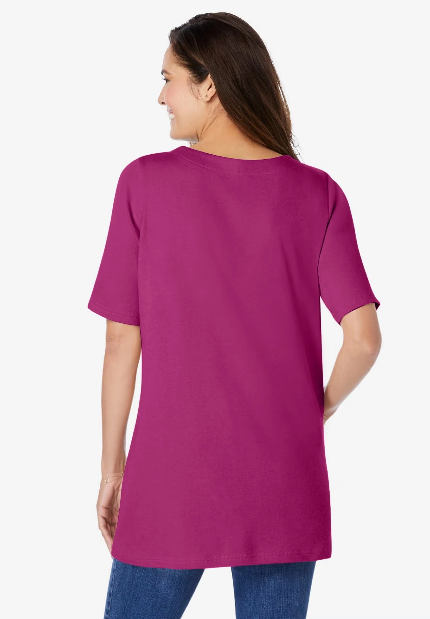 7-Day Embroidered Layered-Look Tunic