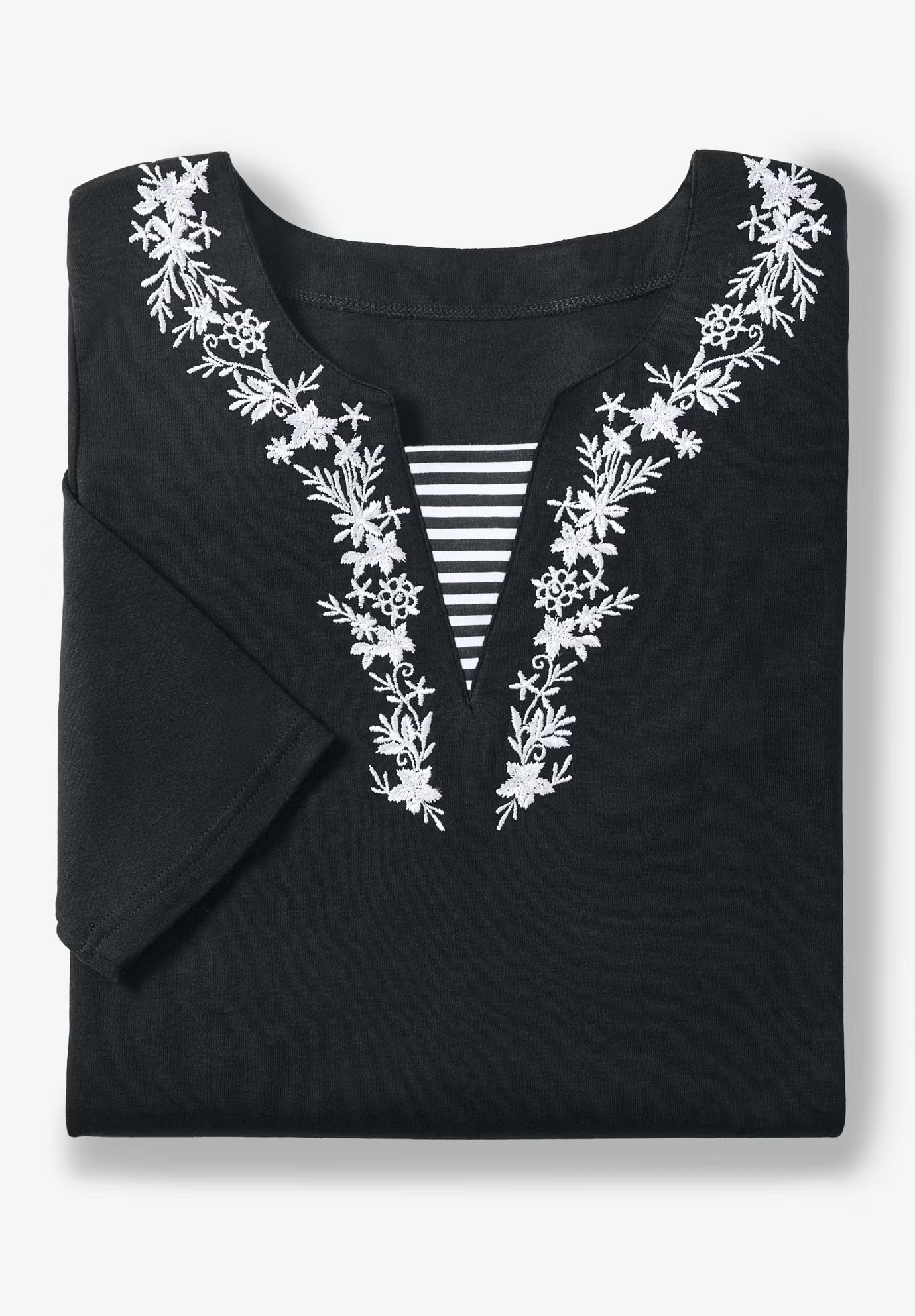 7-Day Embroidered Layered-Look Tunic 4 7-Day Embroidered Layered-Look Tunic