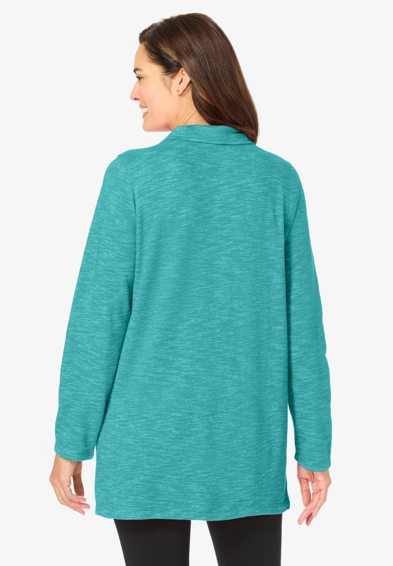French Terry Quarter-Zip Sweatshirt