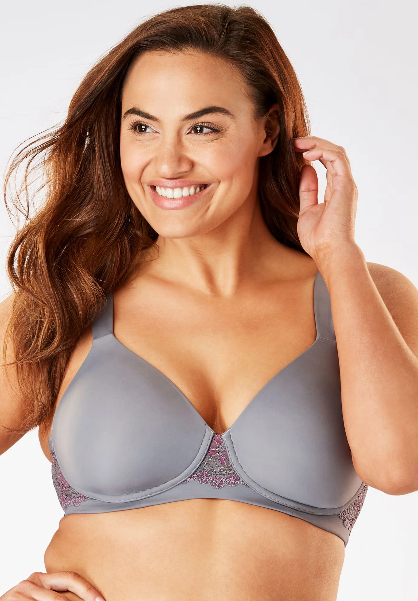 Brigitte Lace Wireless T-Shirt Bra 5215