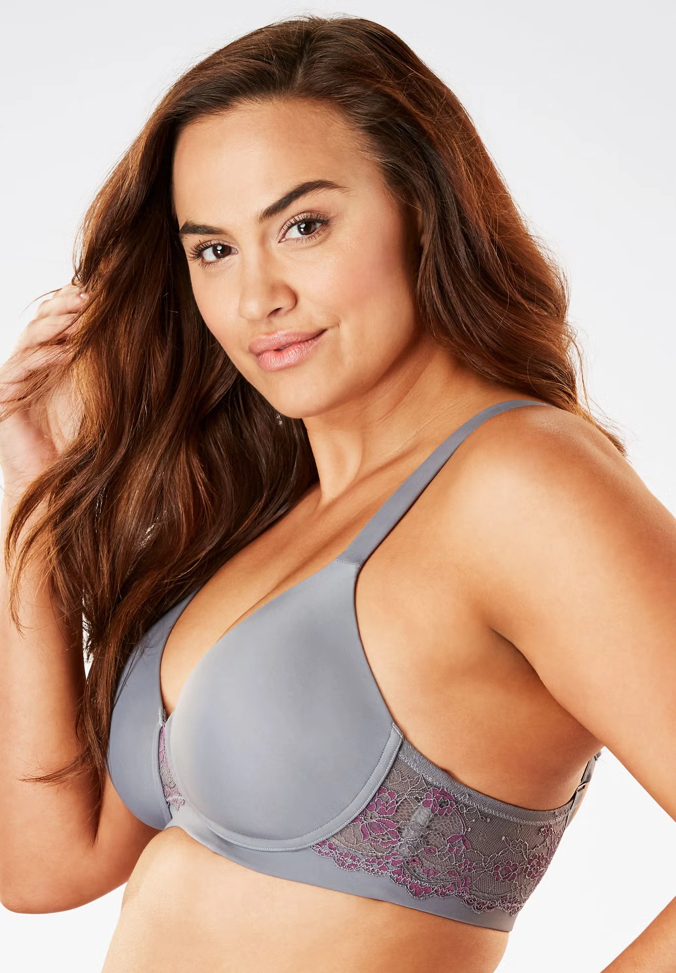 Brigitte Lace Wireless T-Shirt Bra 5215 3 Brigitte Lace Wireless T-Shirt Bra 5215