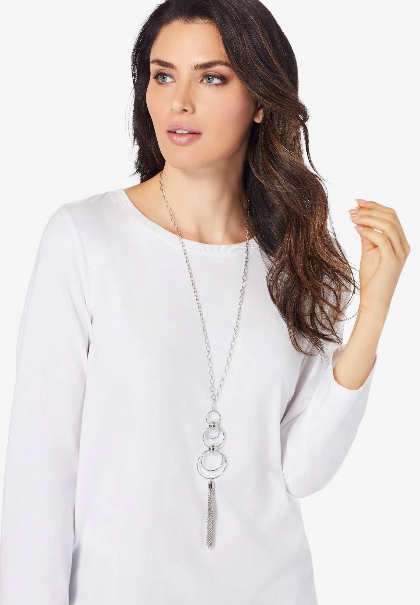 Chain Tassel Pendant Necklace