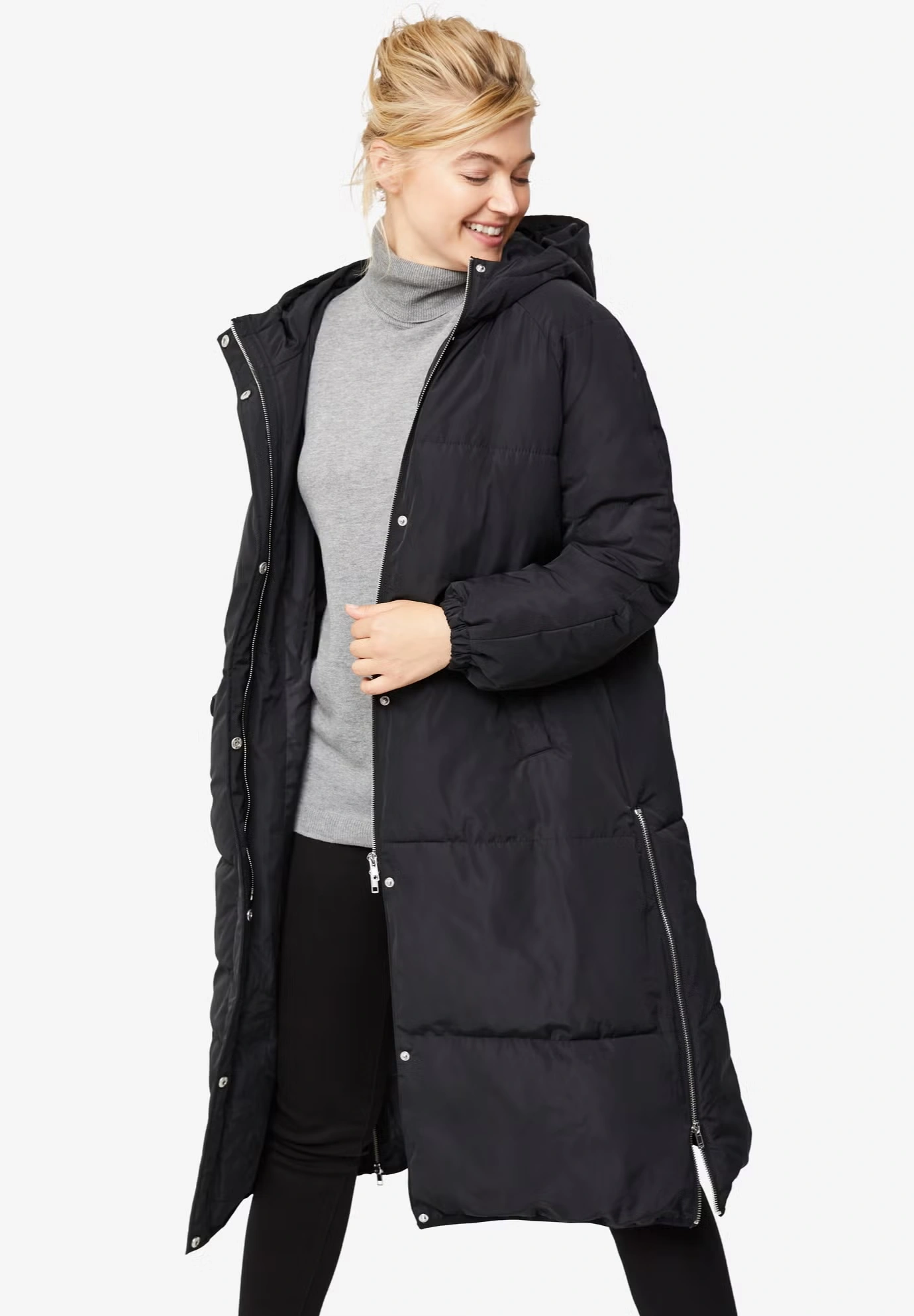 Maxi Side-Zip Puffer 4 Maxi Side-Zip Puffer