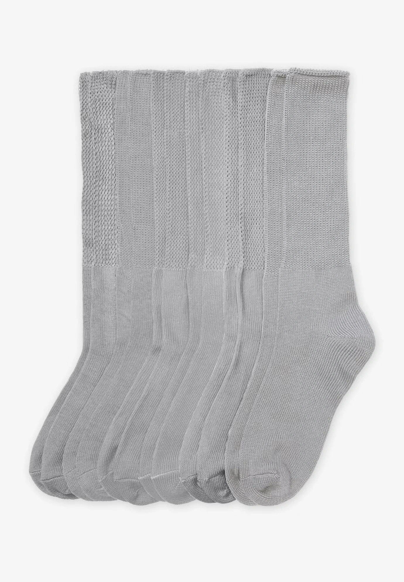 6-Pack Rib Knit Socks