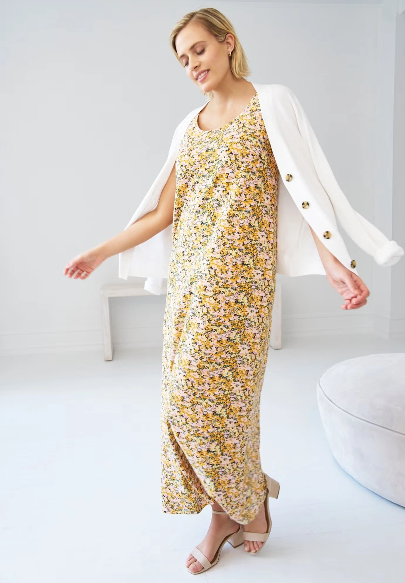 Sleeveless Knit Maxi Dress 4 Sleeveless Knit Maxi Dress