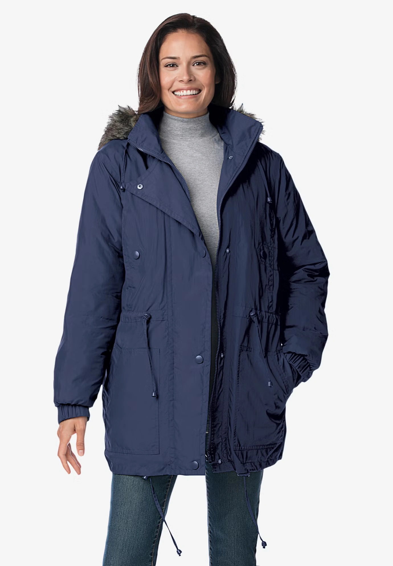 Quilt-Lined Taslon® Anorak