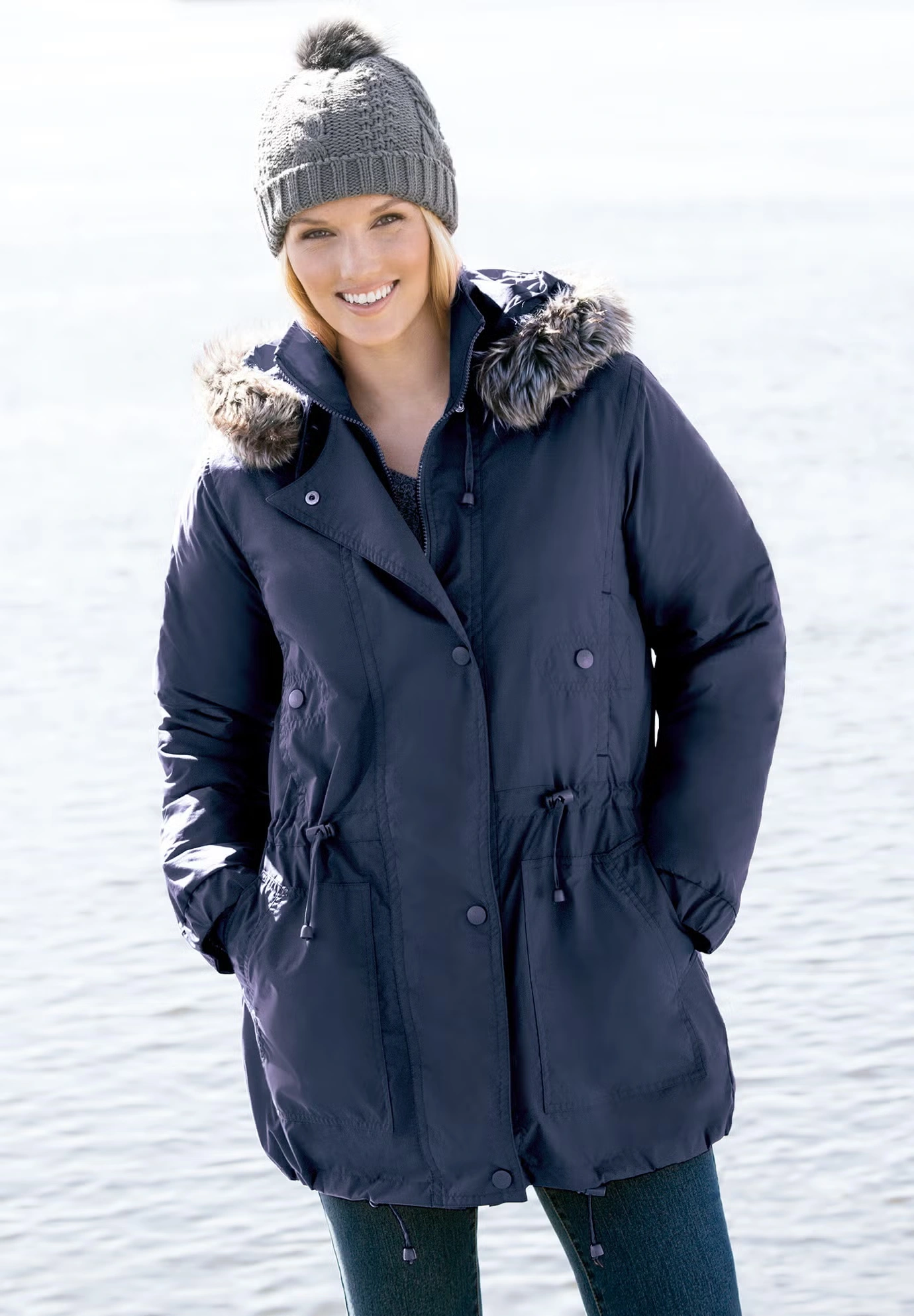 Quilt-Lined Taslon® Anorak 7 Quilt-Lined Taslon® Anorak