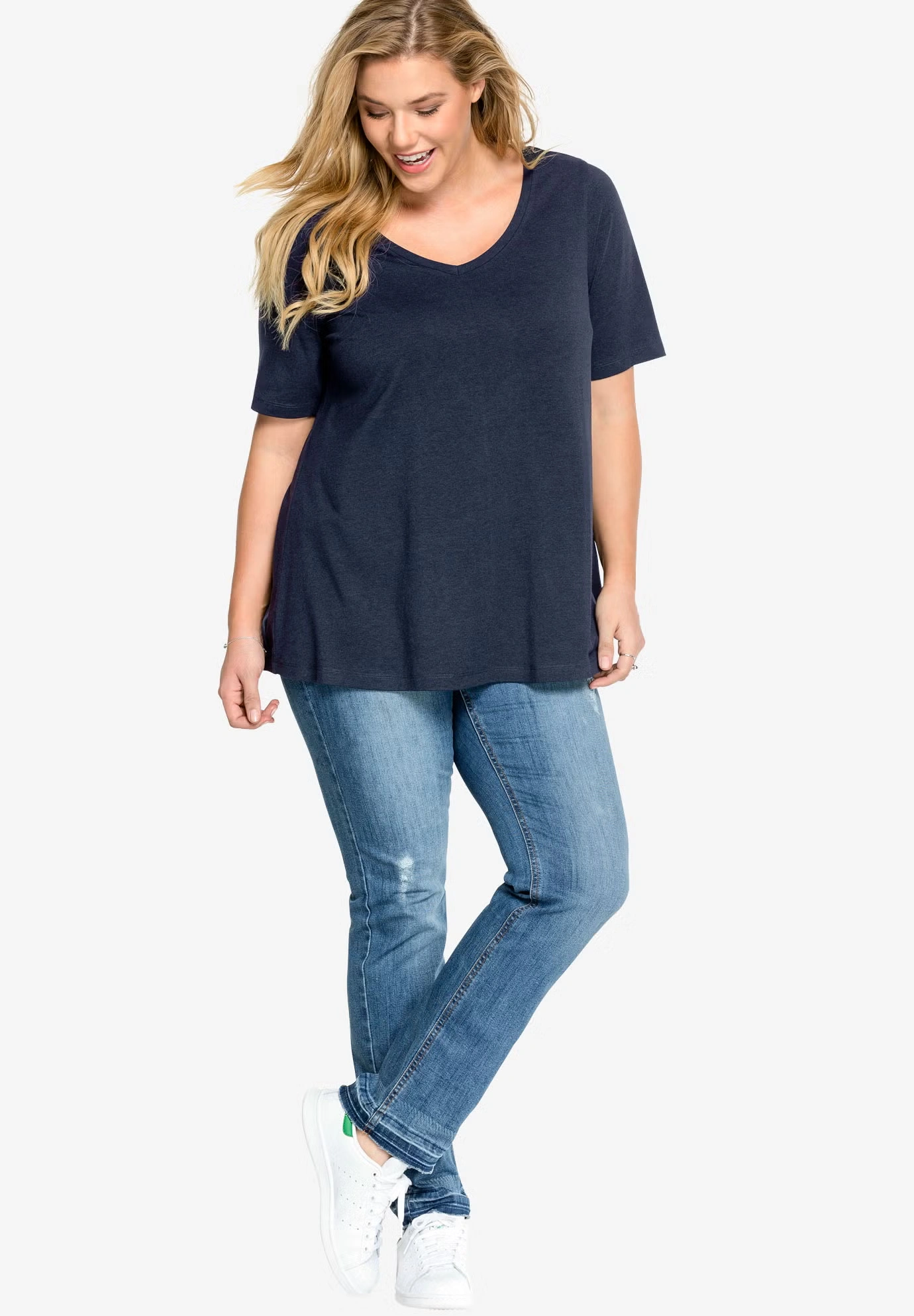 V-Neck A-Line Tunic 4 V-Neck A-Line Tunic