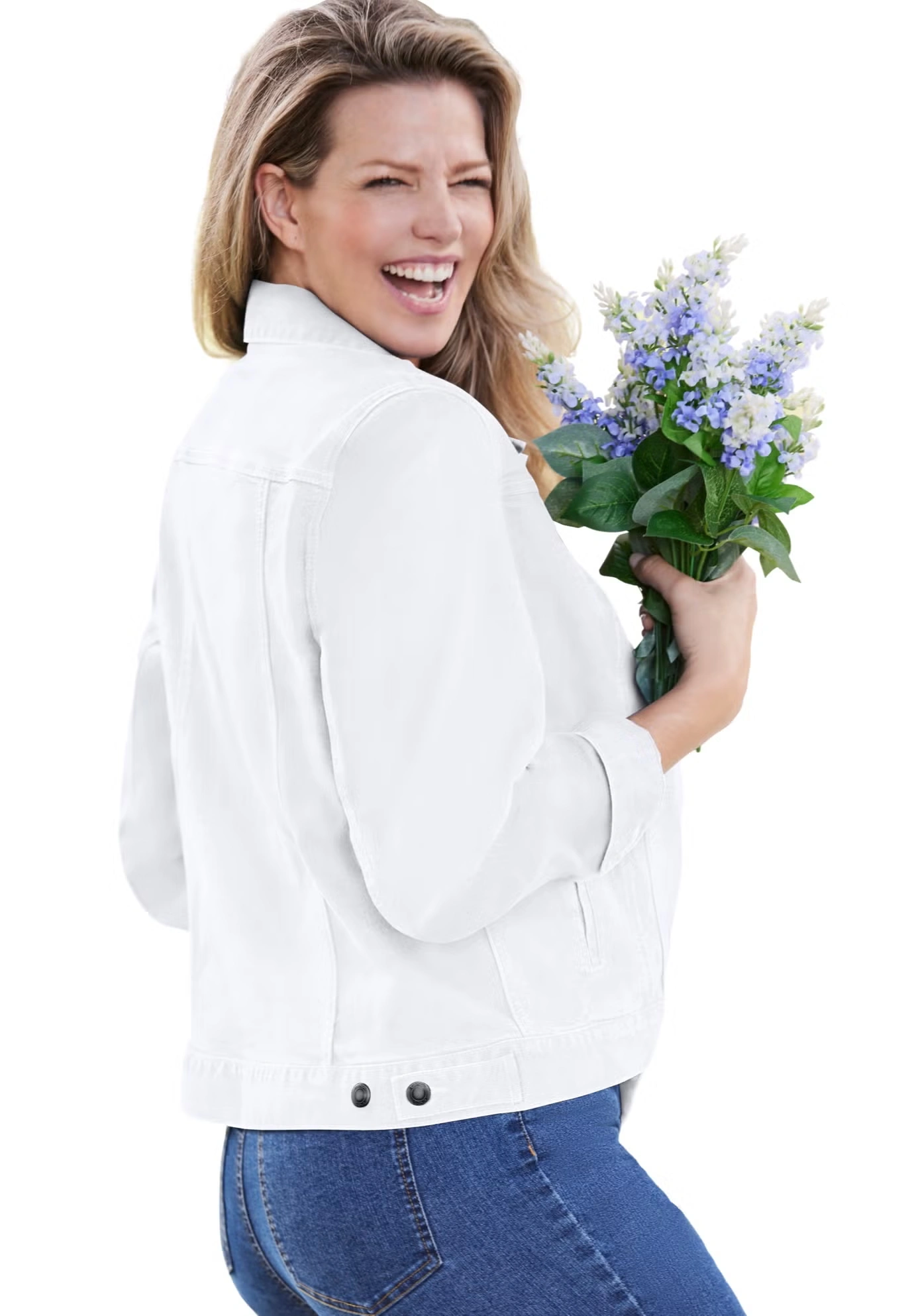 Stretch Denim Jean Jacket