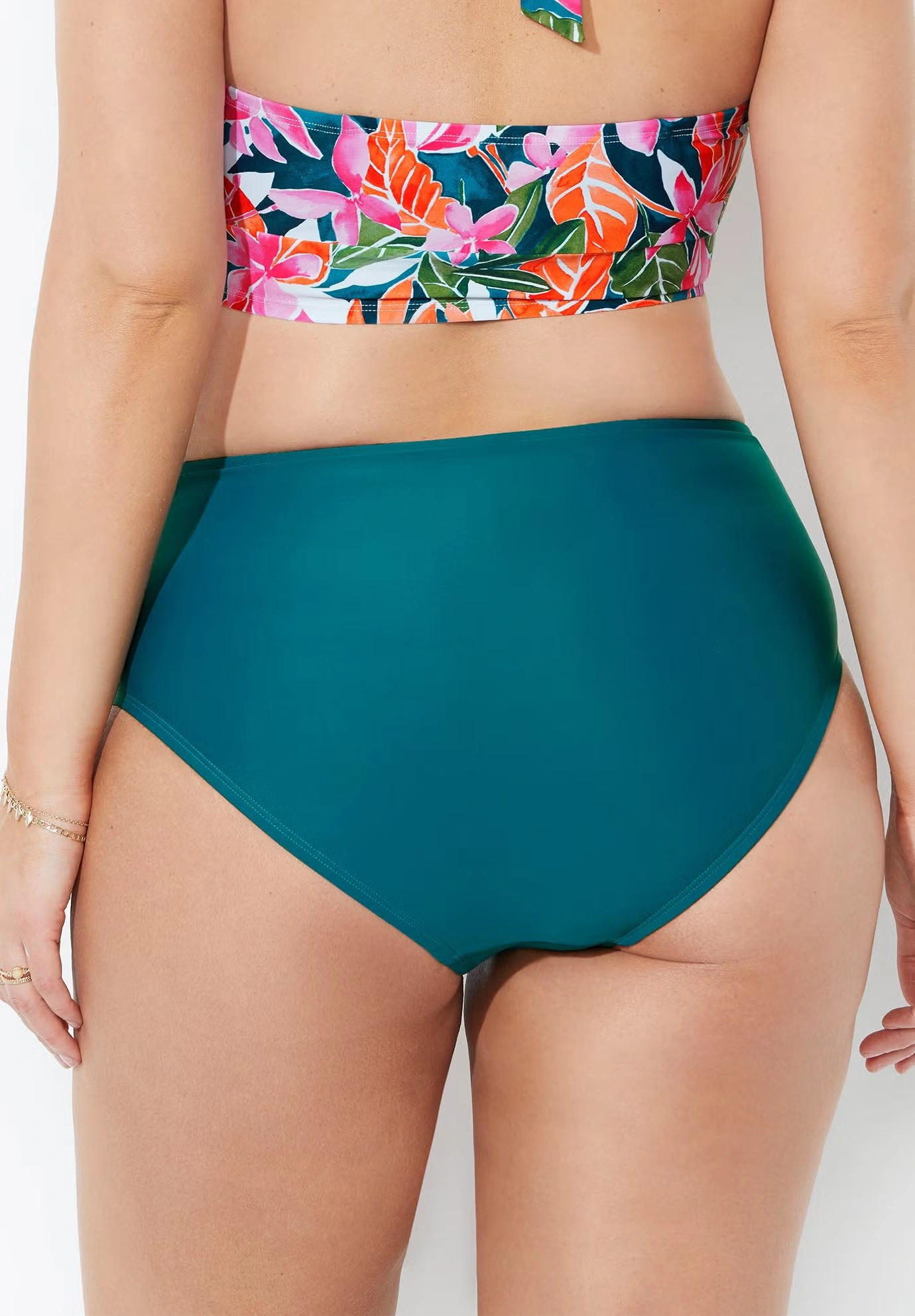 High Waist Sash Bikini Bottom