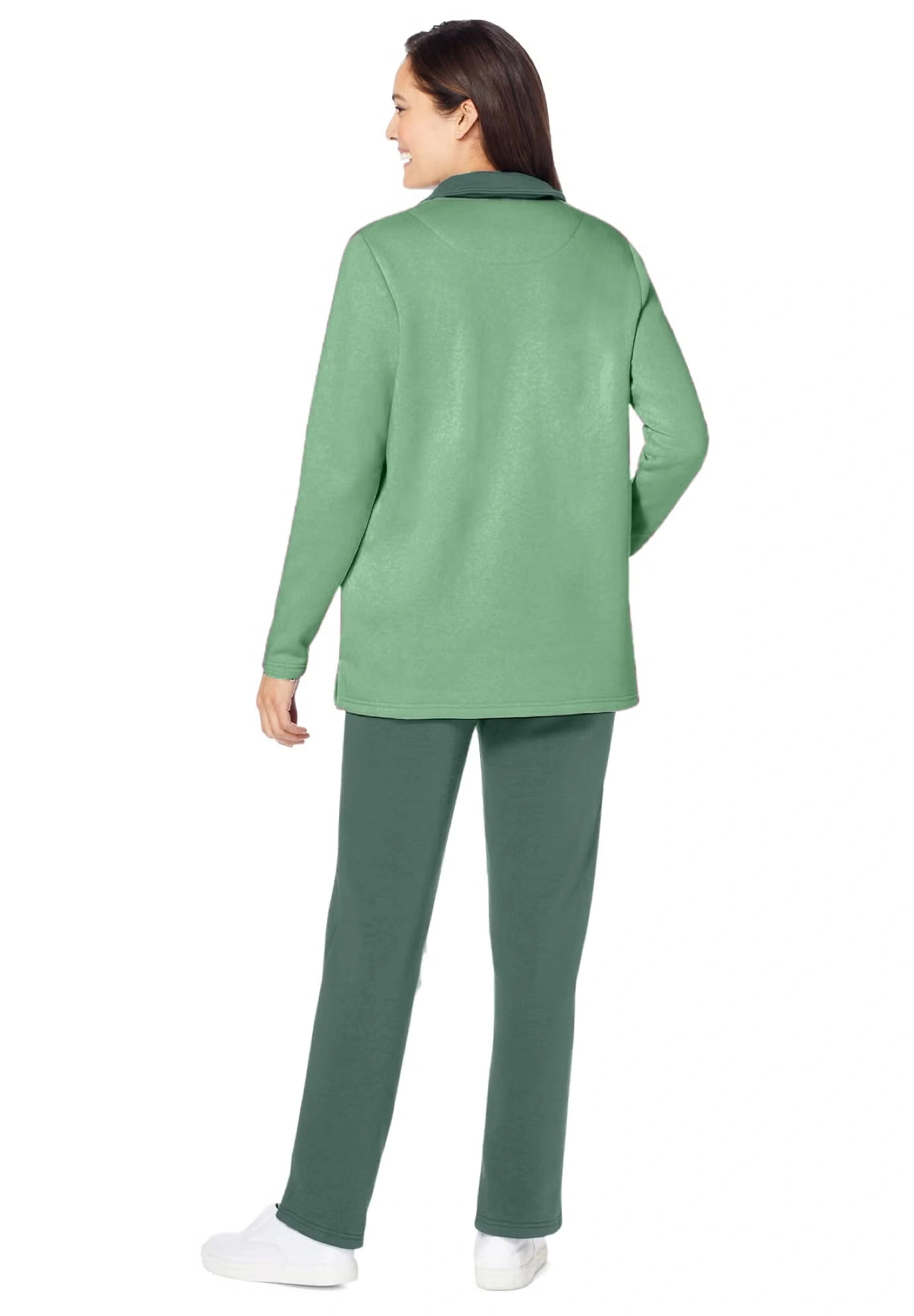 2-Piece Fleece Polo Set