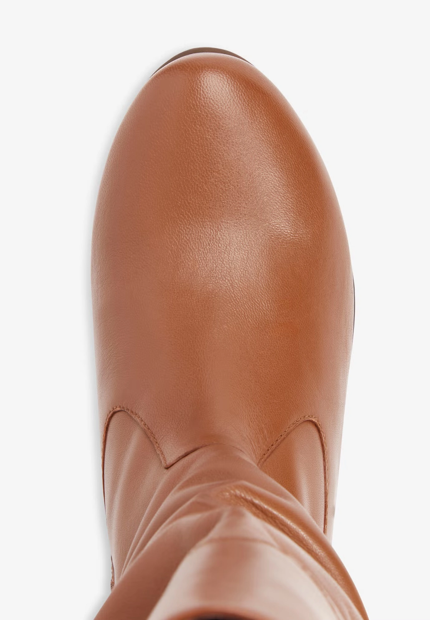 The Monica Wide Calf Leather Boot