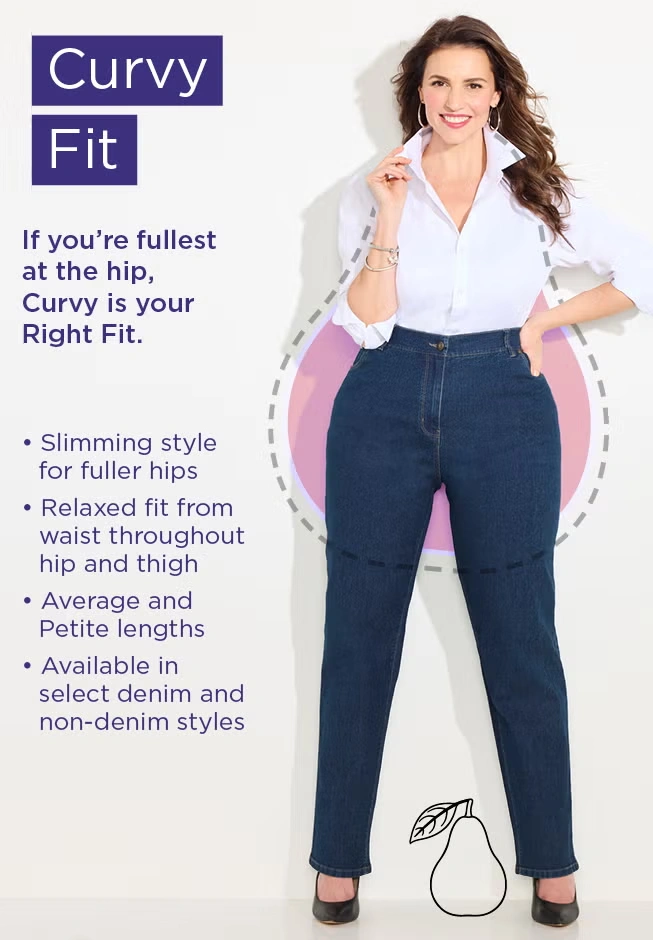 Right Fit® Curvy Jean 9 Right Fit® Curvy Jean