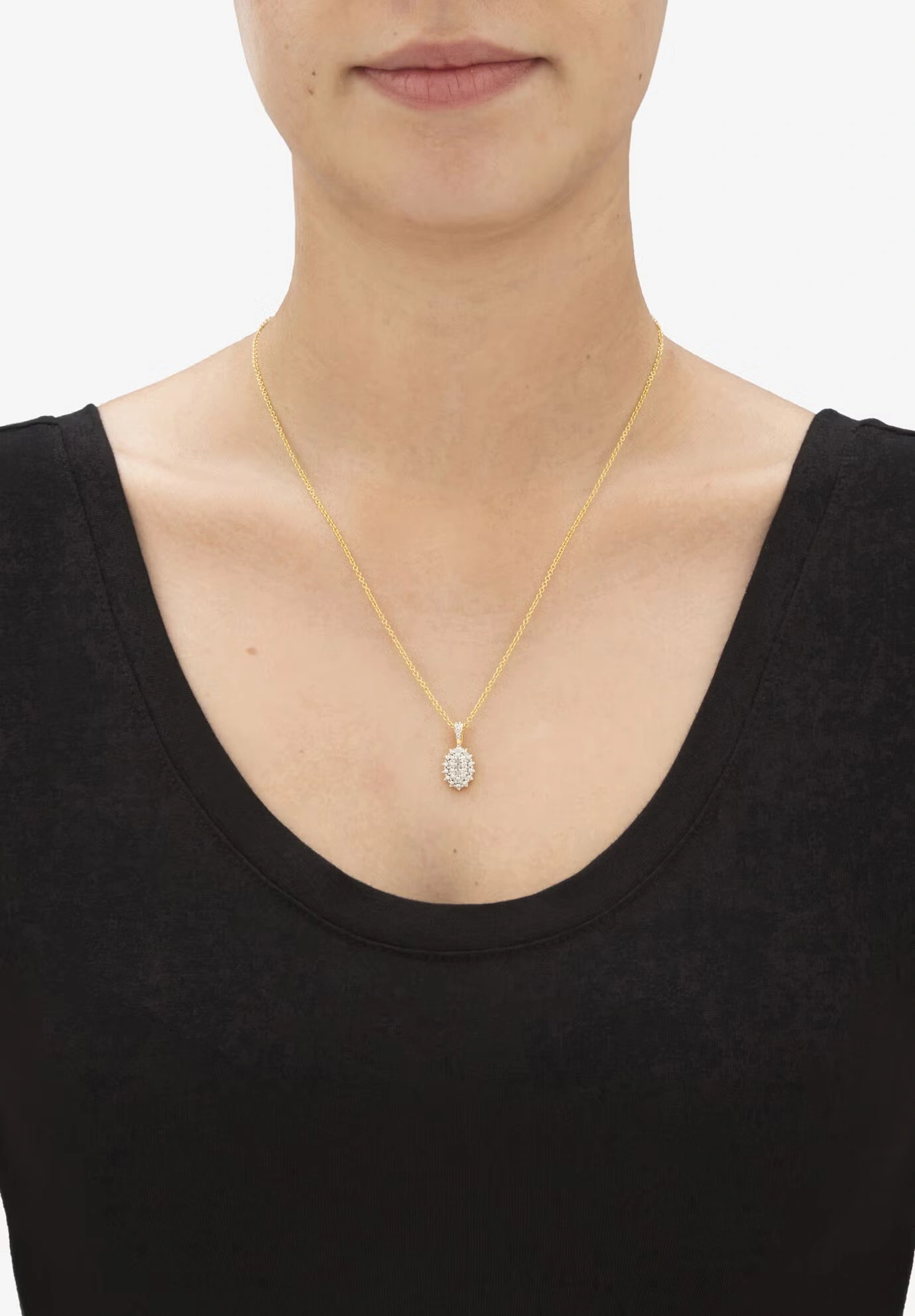 Gold Plated Genuine Diamond Jewelry Set 3 Gold Plated Genuine Diamond Jewelry Set