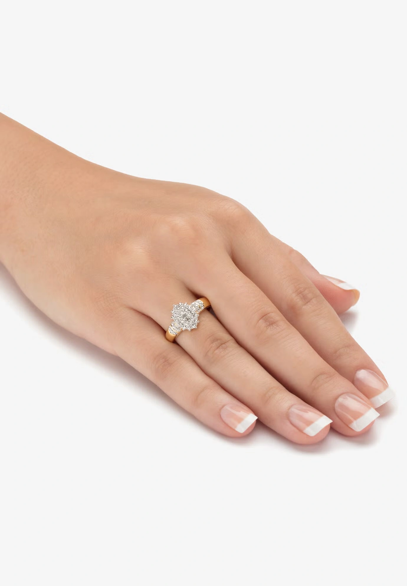 Gold Plated Genuine Diamond Jewelry Set 4 Gold Plated Genuine Diamond Jewelry Set