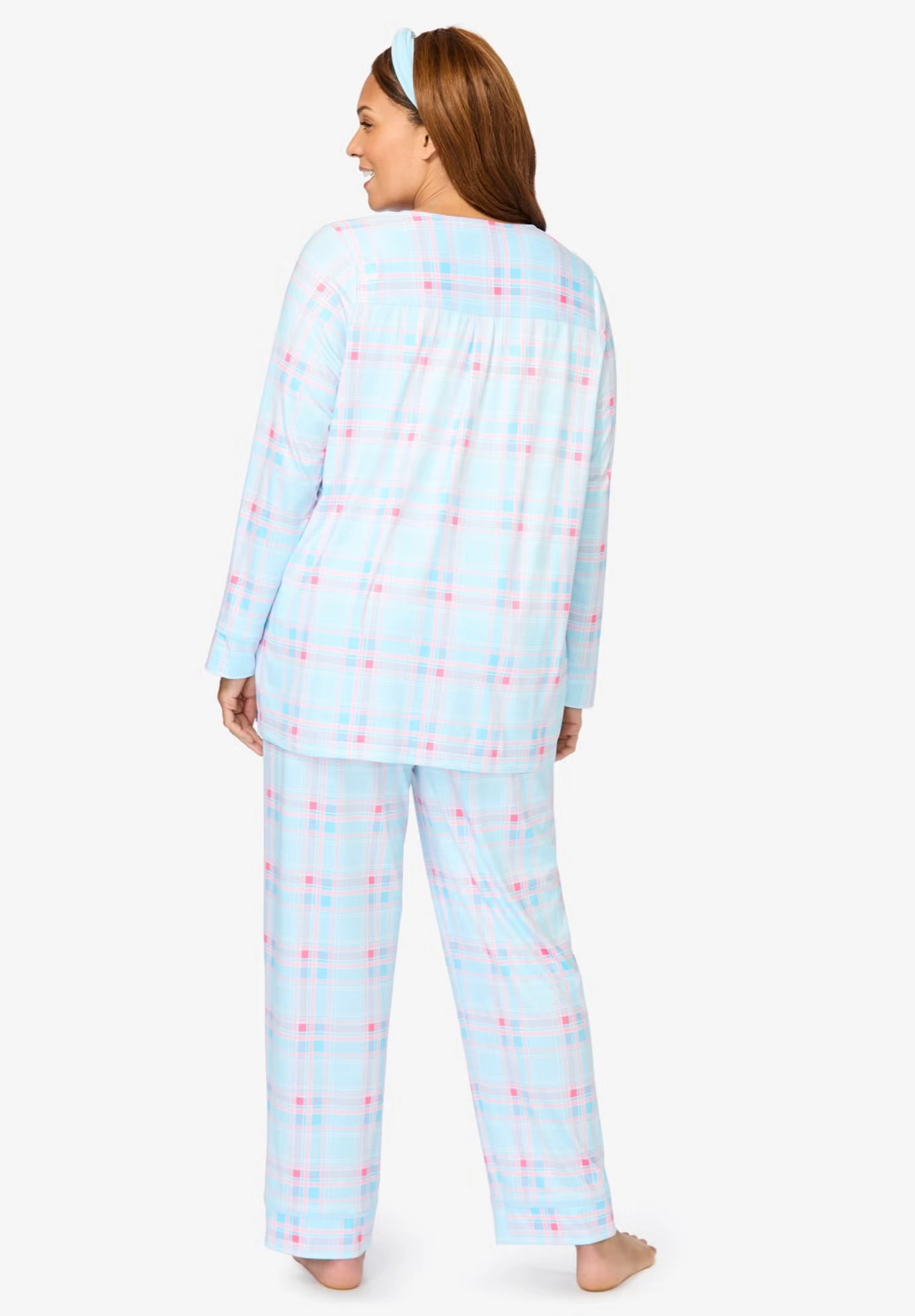 Dreams & Co.® V-Neck Pajama & Headband Set