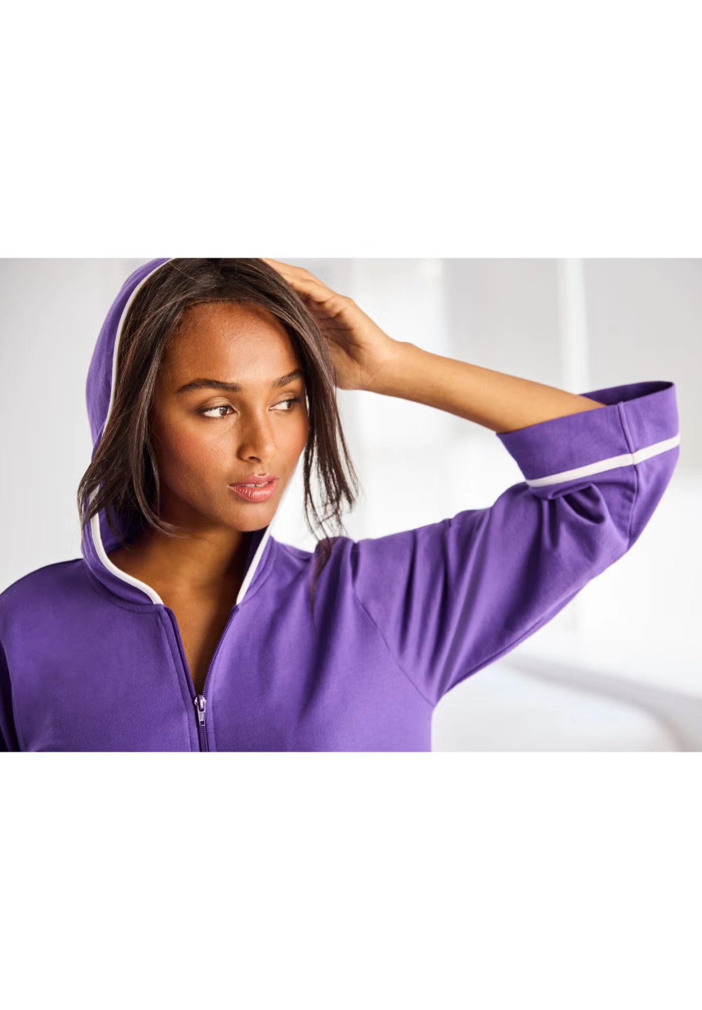 Long French Terry Robe 6 Long French Terry Robe