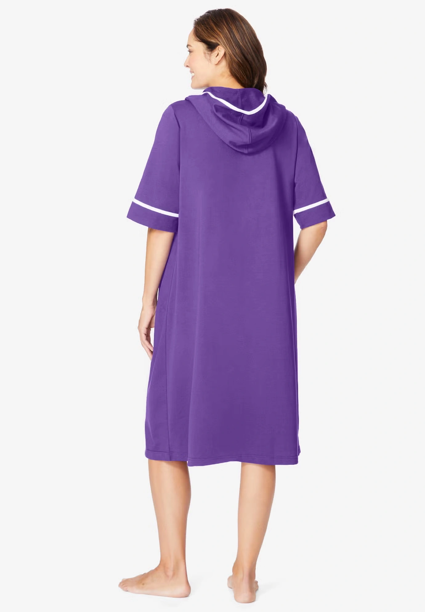 Short French Terry Robe