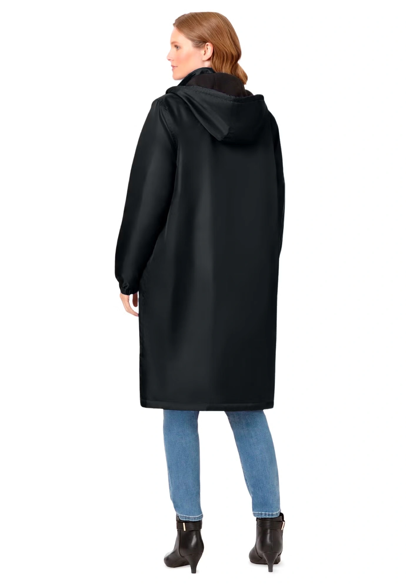 Mid-Length Raincoat