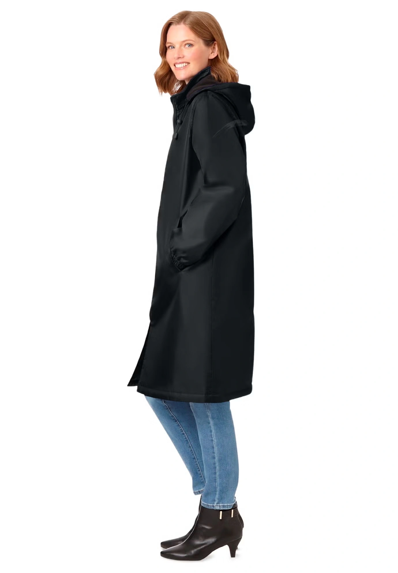 Mid-Length Raincoat 3 Mid-Length Raincoat