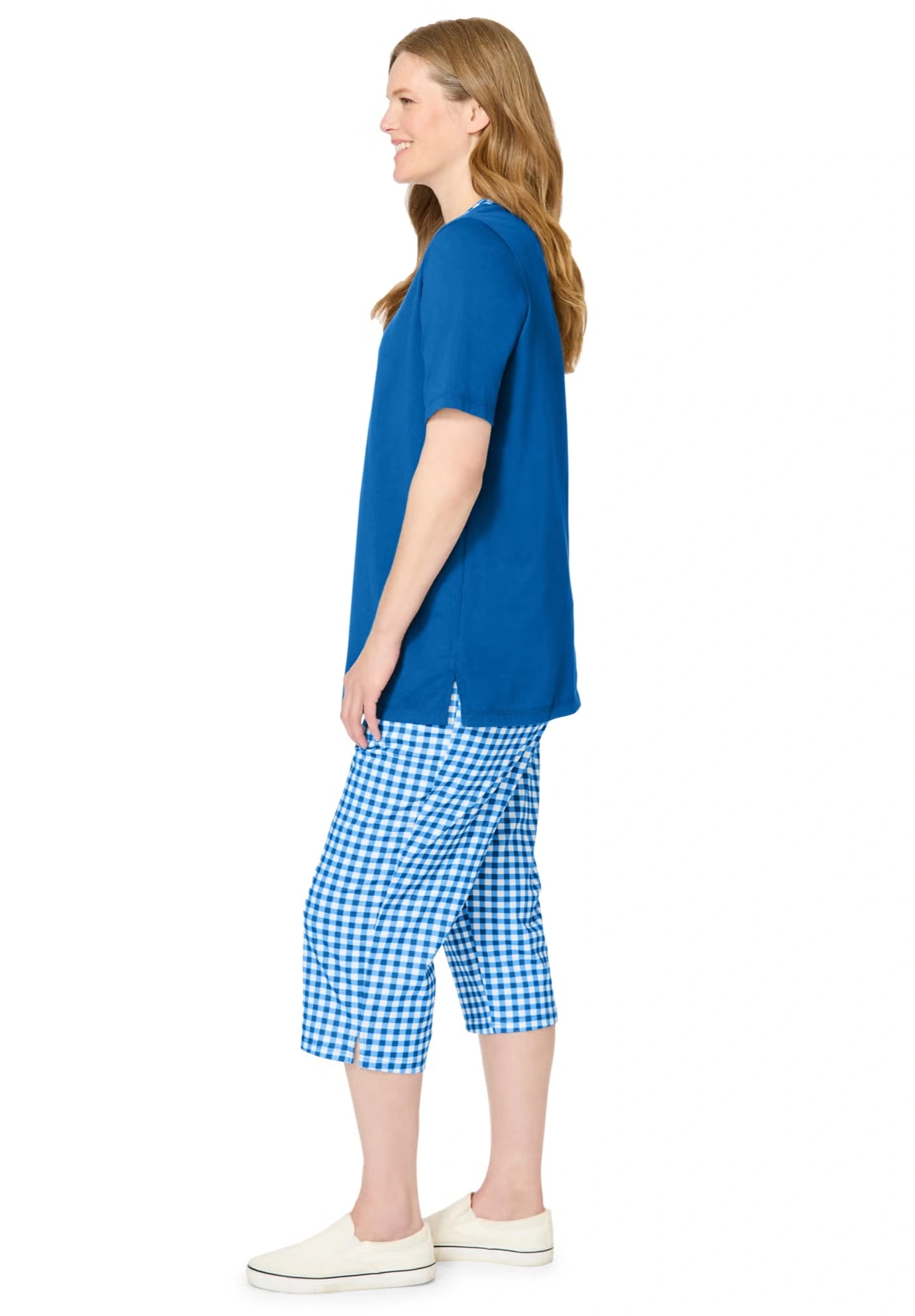 2-Piece Tunic Capri Set 3 2-Piece Tunic Capri Set