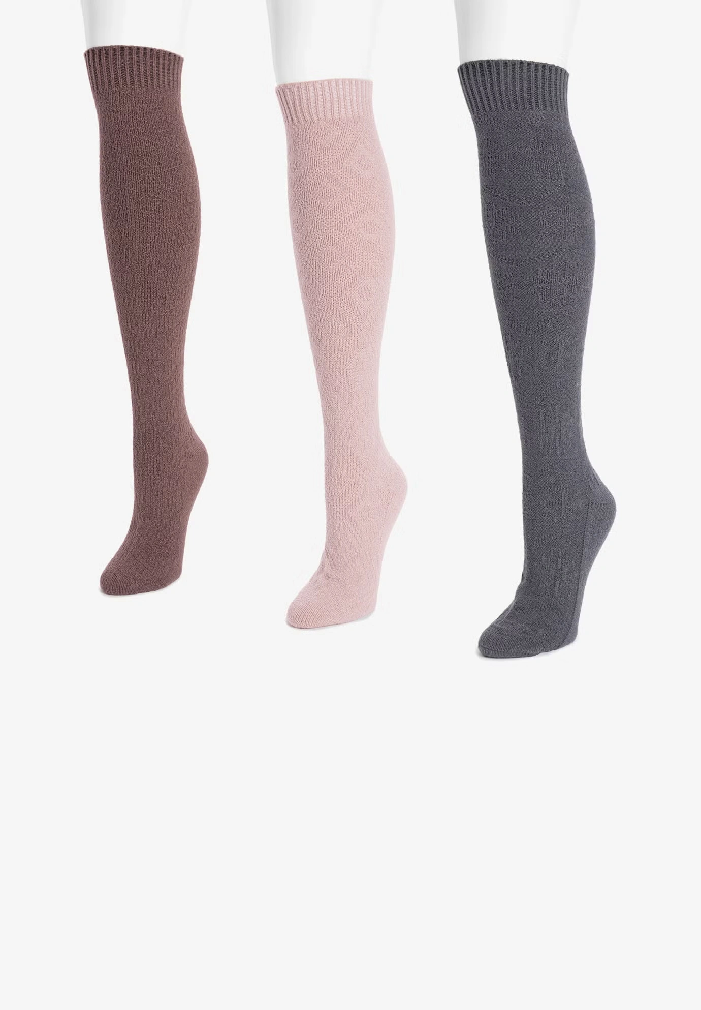 3 Pair Pack Knee High Socks