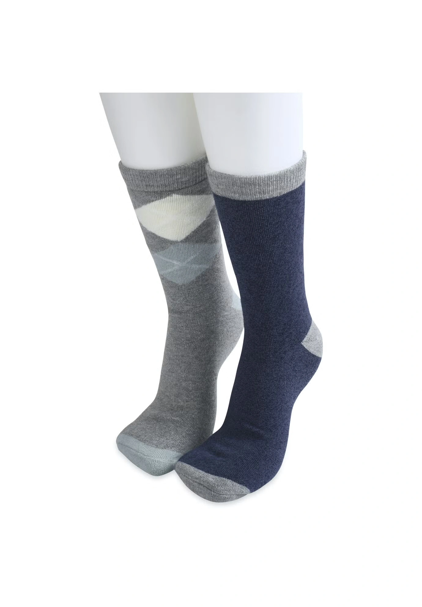 2 Pack Super Soft Midweight Cushioned Thermal Socks