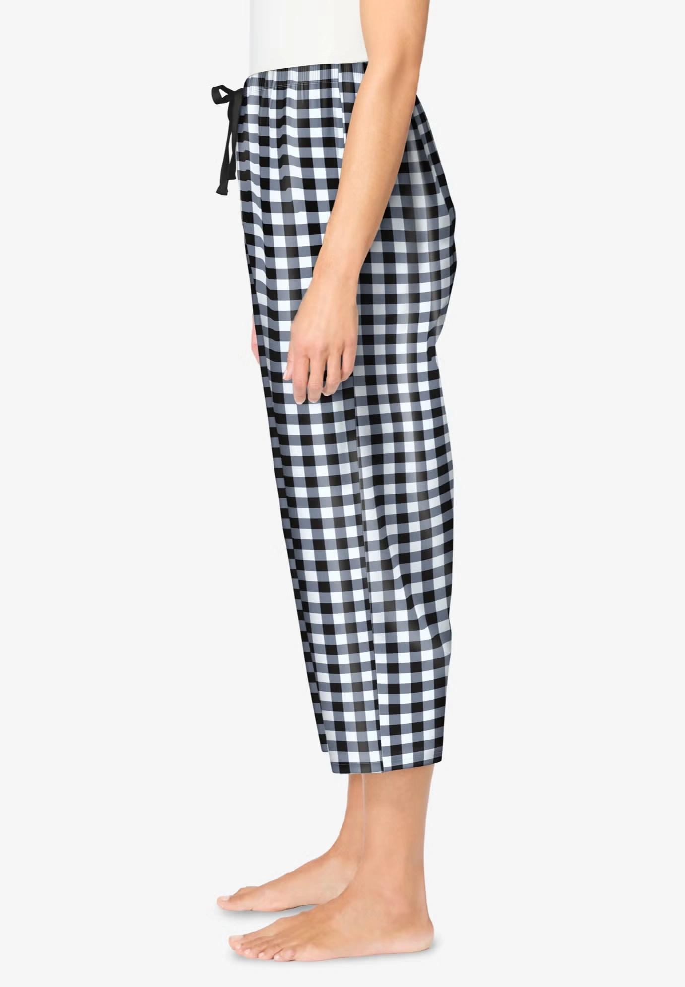 Woven Sleep Capri Pant 3 Woven Sleep Capri Pant