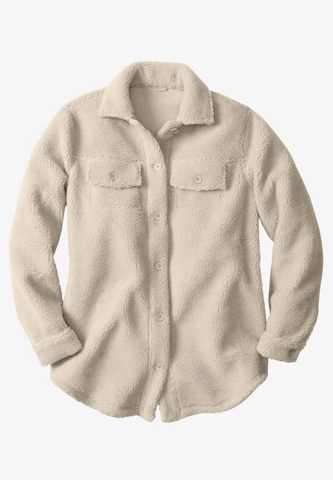 Berber Button-Front Jacket 4 Berber Button-Front Jacket