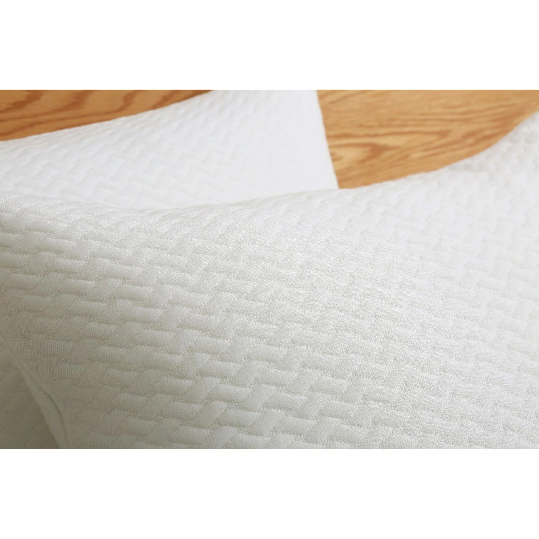 2 Pack Soft Knit Silver Duck Nano Feather Pillows