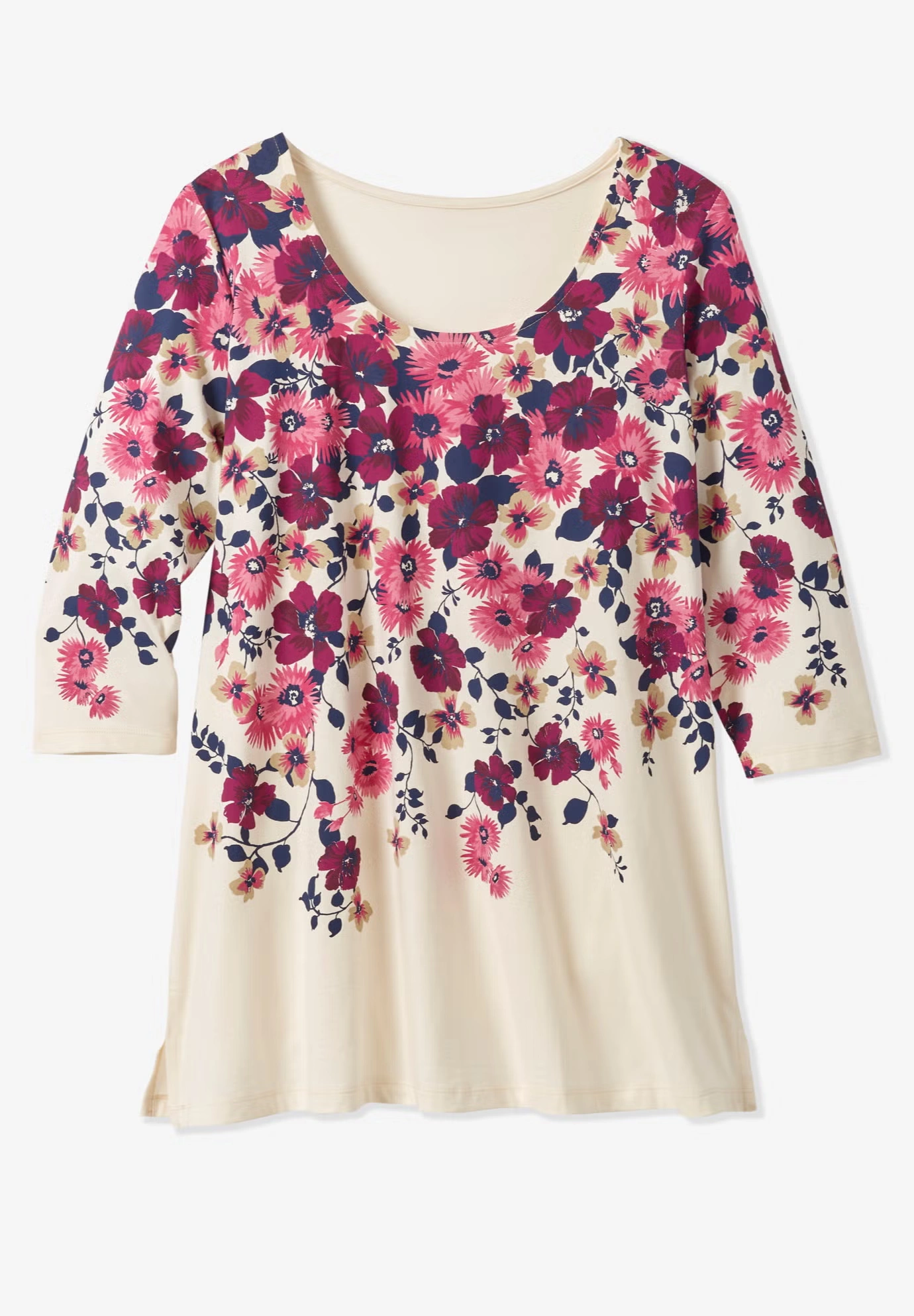 7-Day Floral Print Tunic 3 7-Day Floral Print Tunic