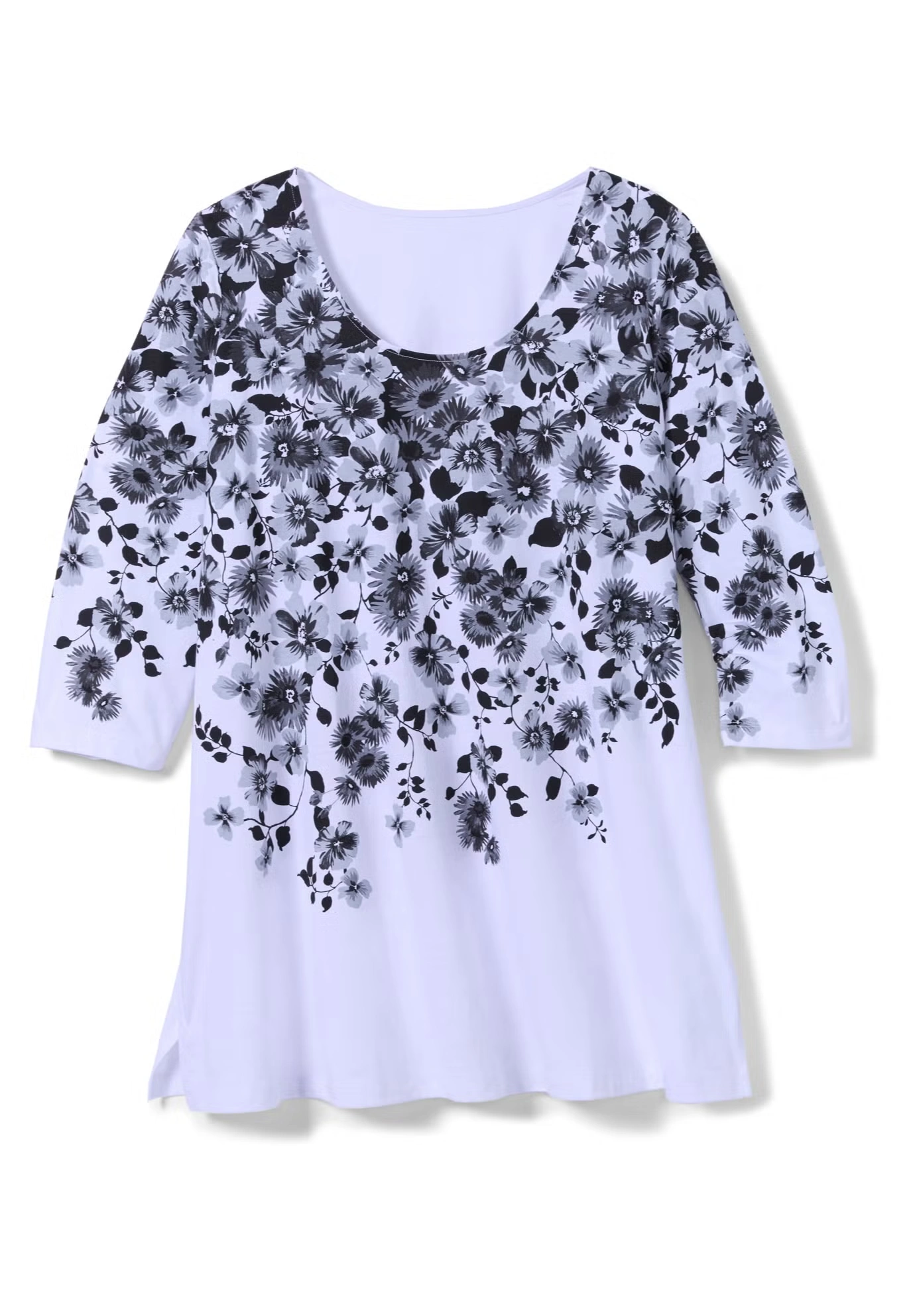 7-Day Floral Print Tunic 4 7-Day Floral Print Tunic